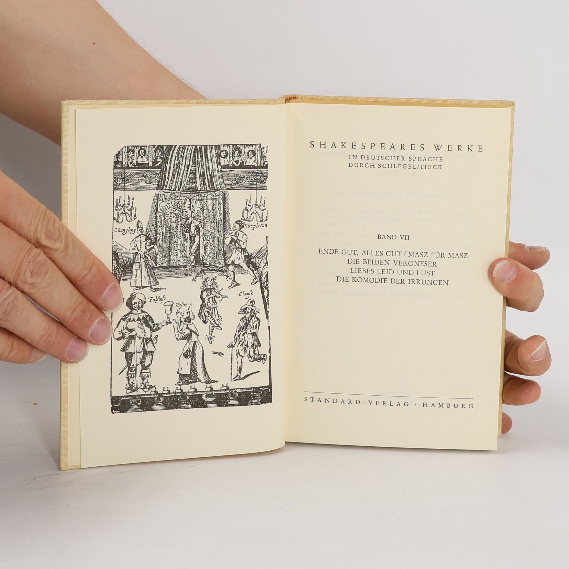 William Shakespeare Shakespeares Werke VII.