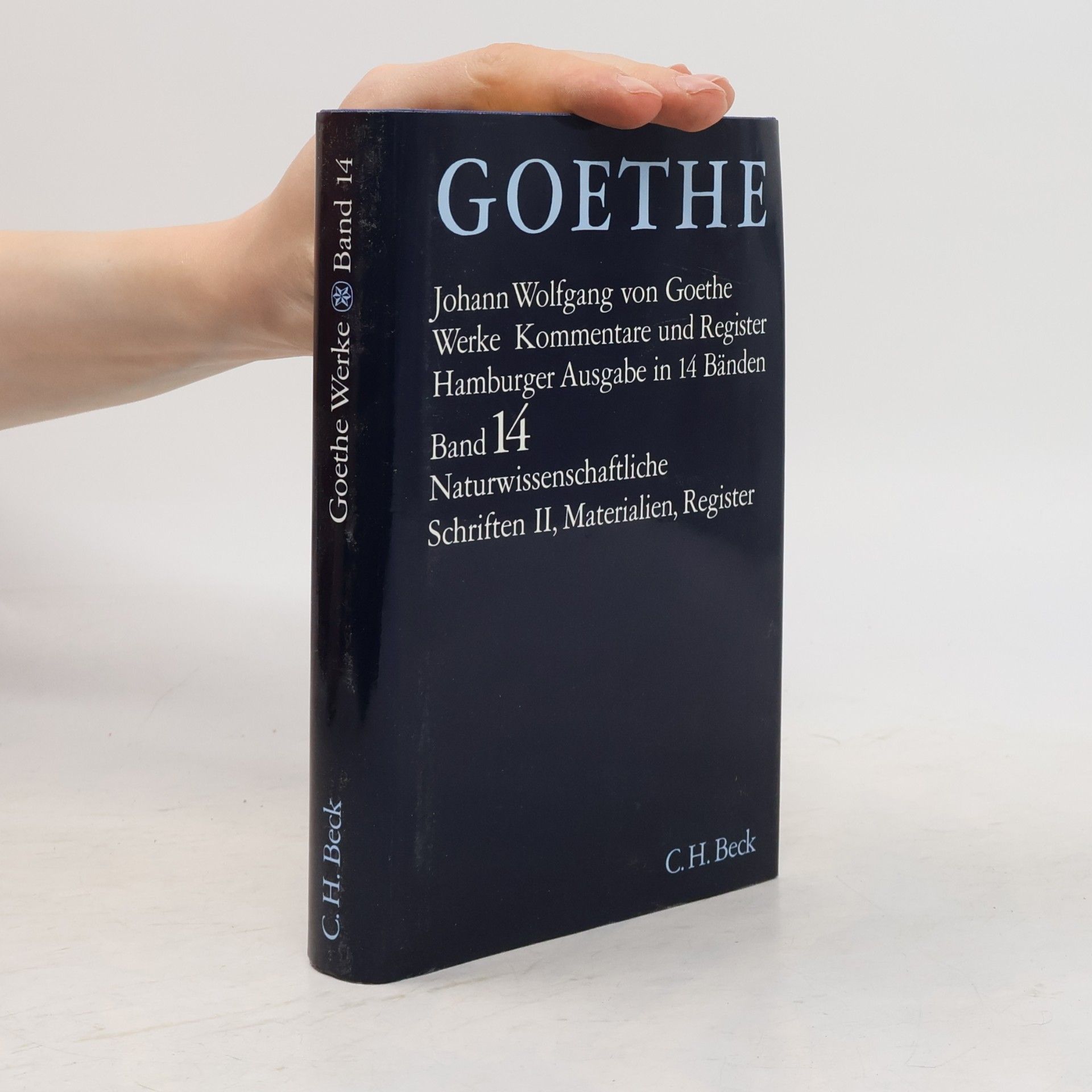 Johann Wolfgang von Goethe Naturwissenschaftliche Schriften. Tl.2