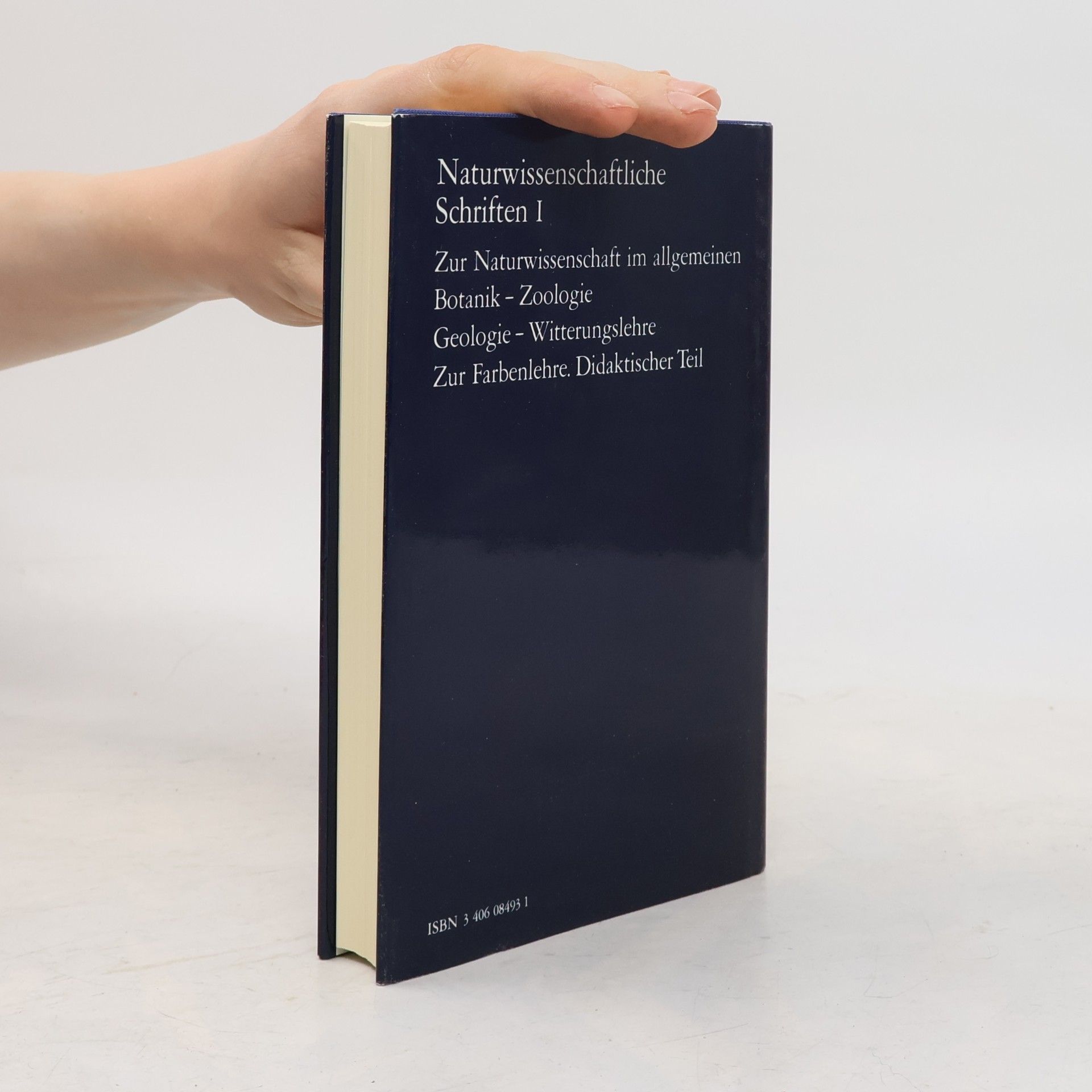 Dorothea Kuhn Naturwissenschaftliche Schriften. Tl.1