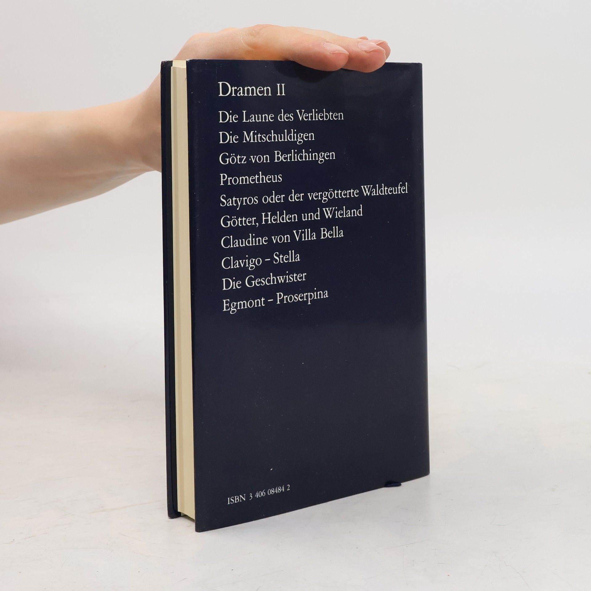 Johann Wolfgang von Goethe Hamburger Ausgabe in 14 Bänden - 4: Goethes Werke