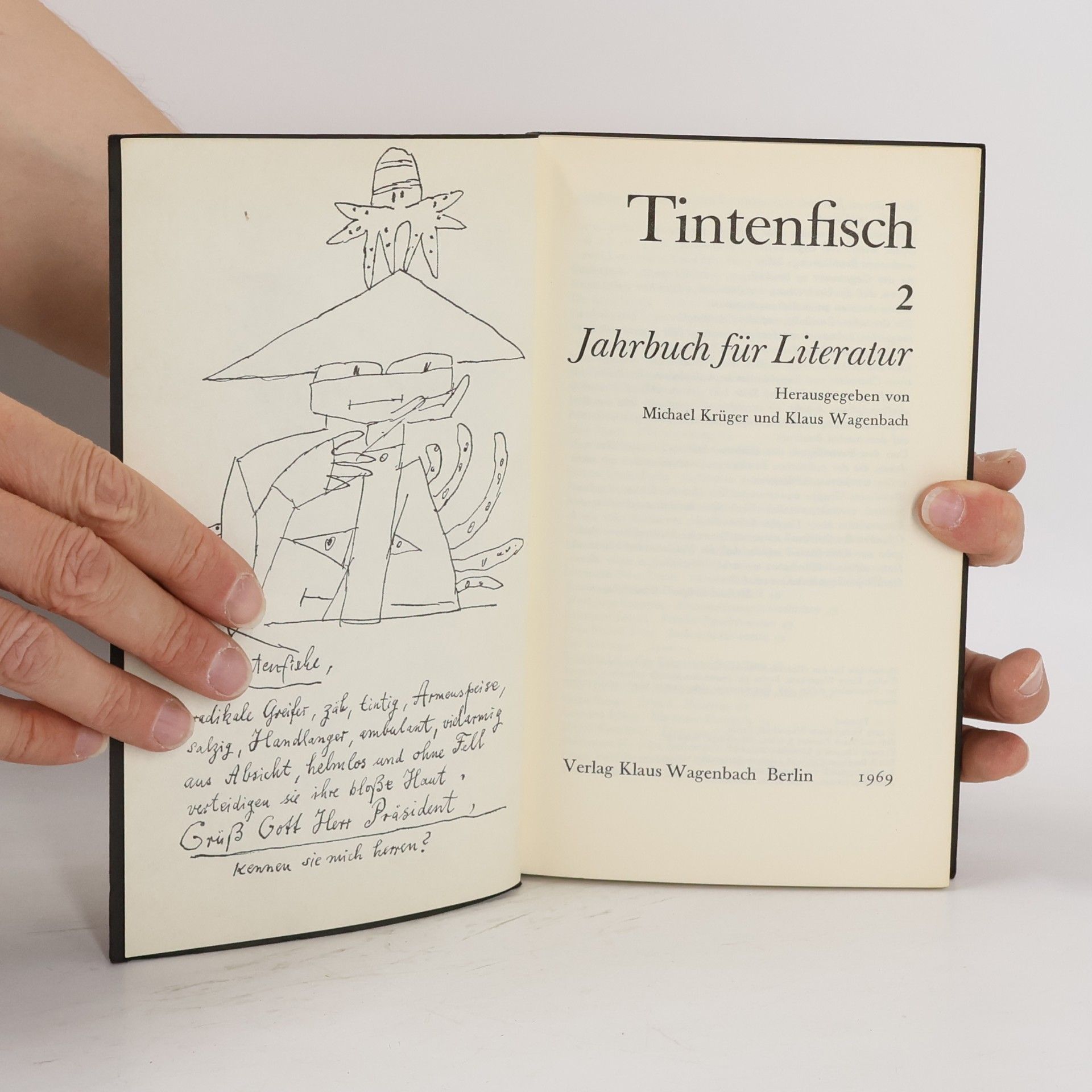 Kolektiv autorů Tintenfisch 2. Jahrbuch für Literatur