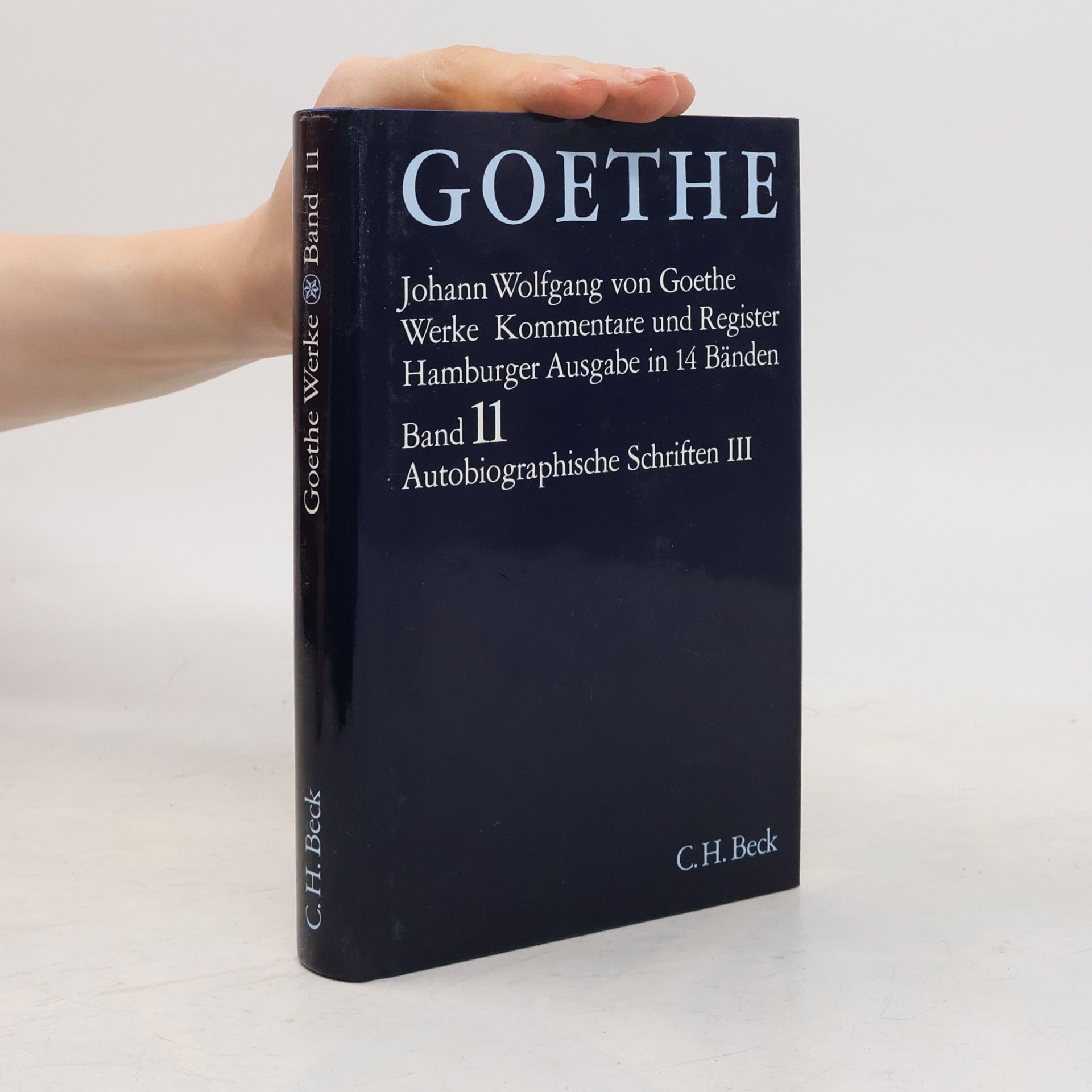Johann Wolfgang von Goethe Autobiographische Schriften. Tl.3