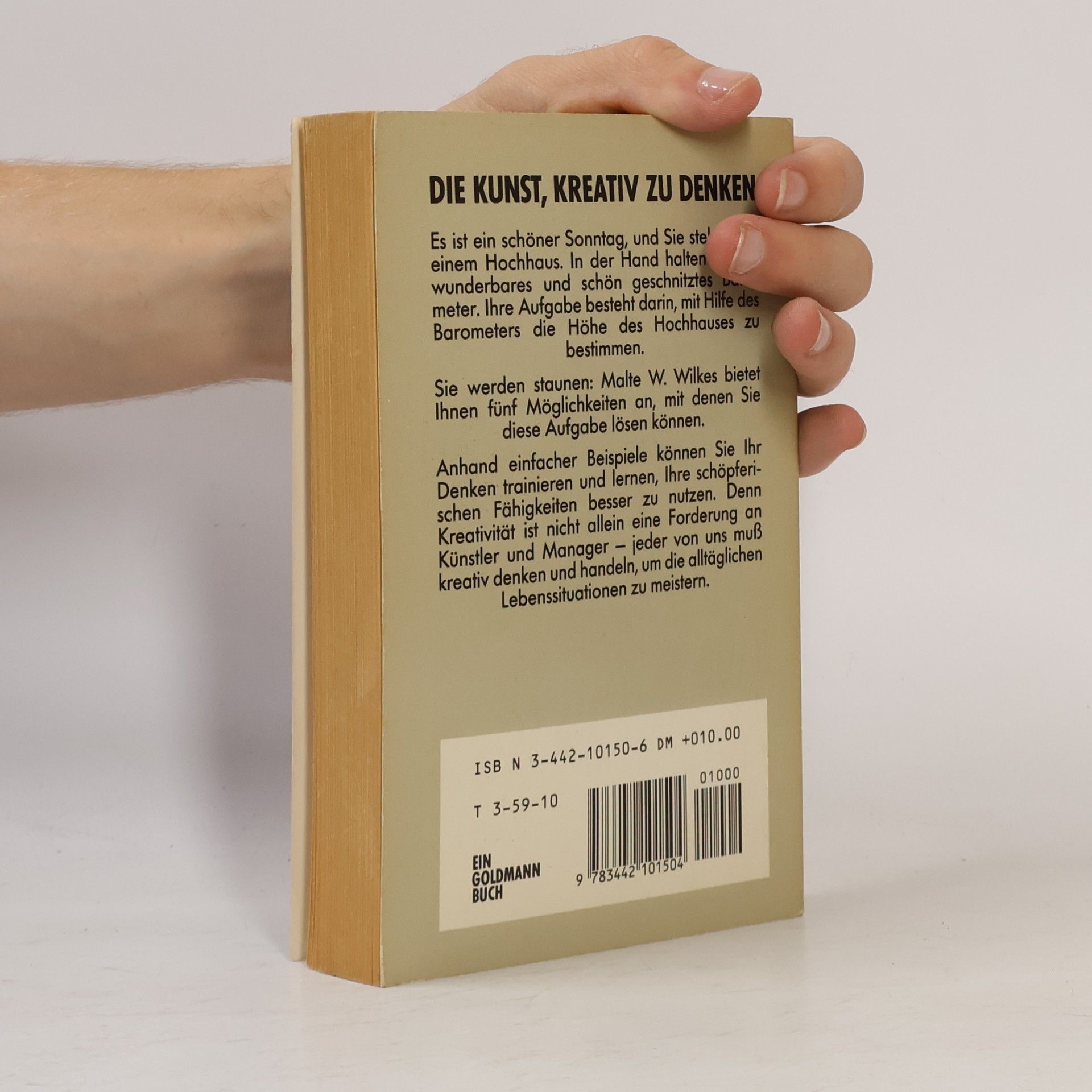 Malte W. Wilkes Die Kunst, kreativ zu denken