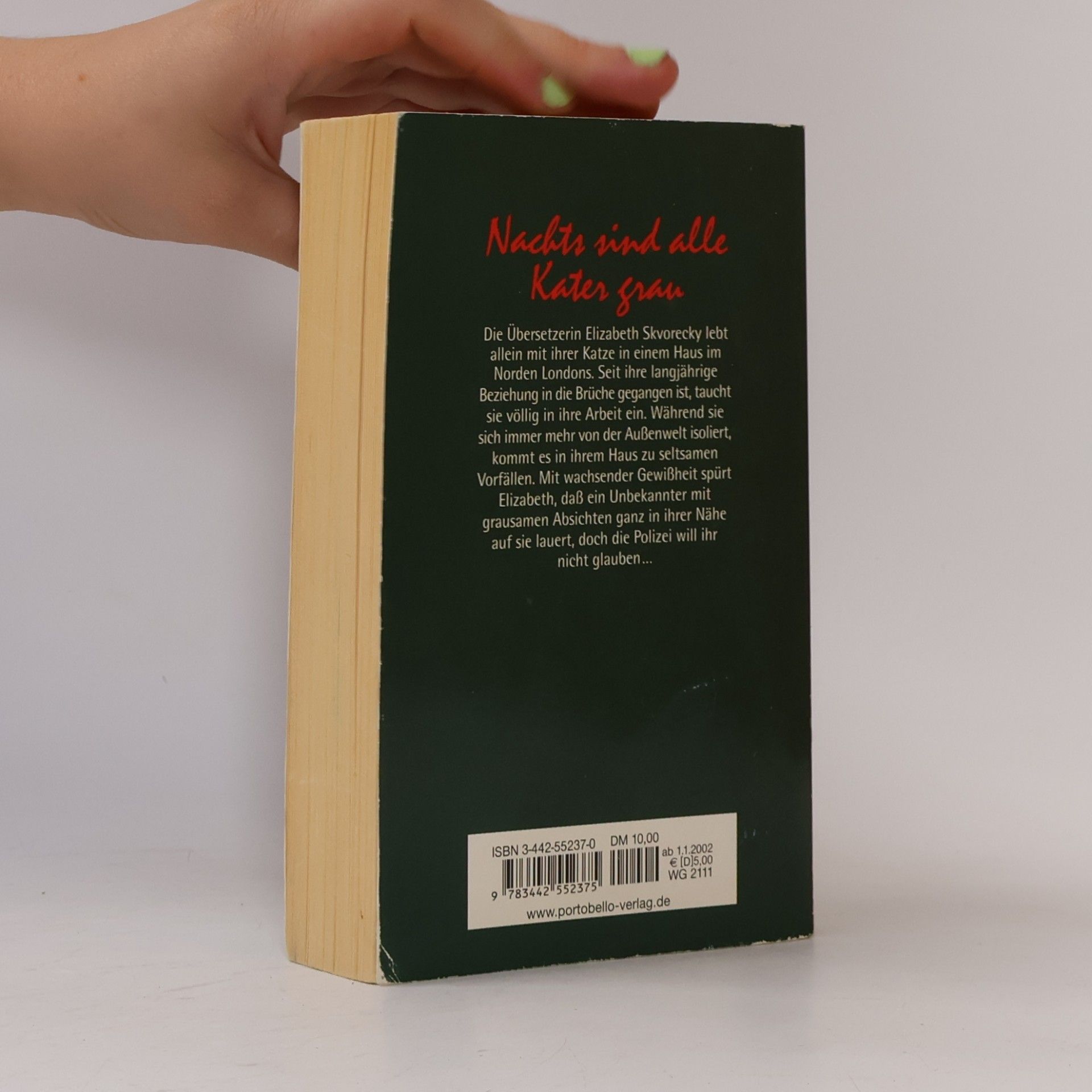Sarah Dunant Nachts sind alle Kater grau