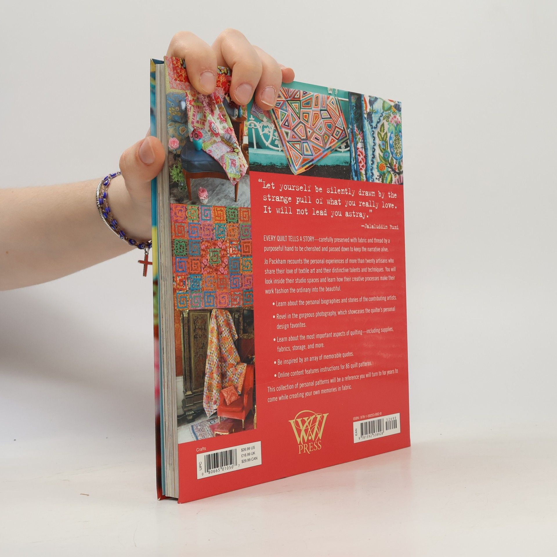 Jo Packham Where Women Create: Quilters, Their Quilts, Their Studios, Their Stories