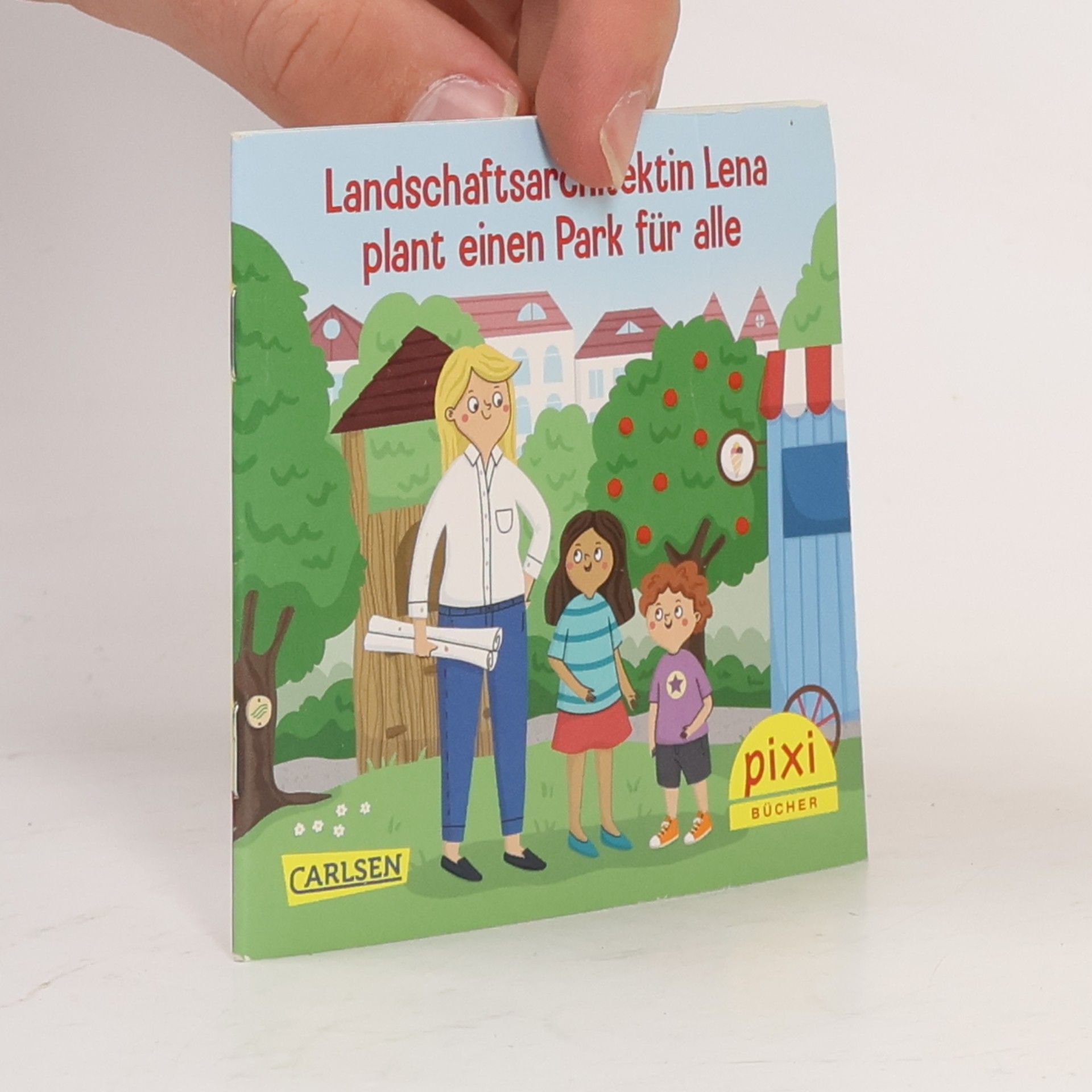 Sigrid Leberer Landschaftsarchitektin Lena plant einen Park für alle