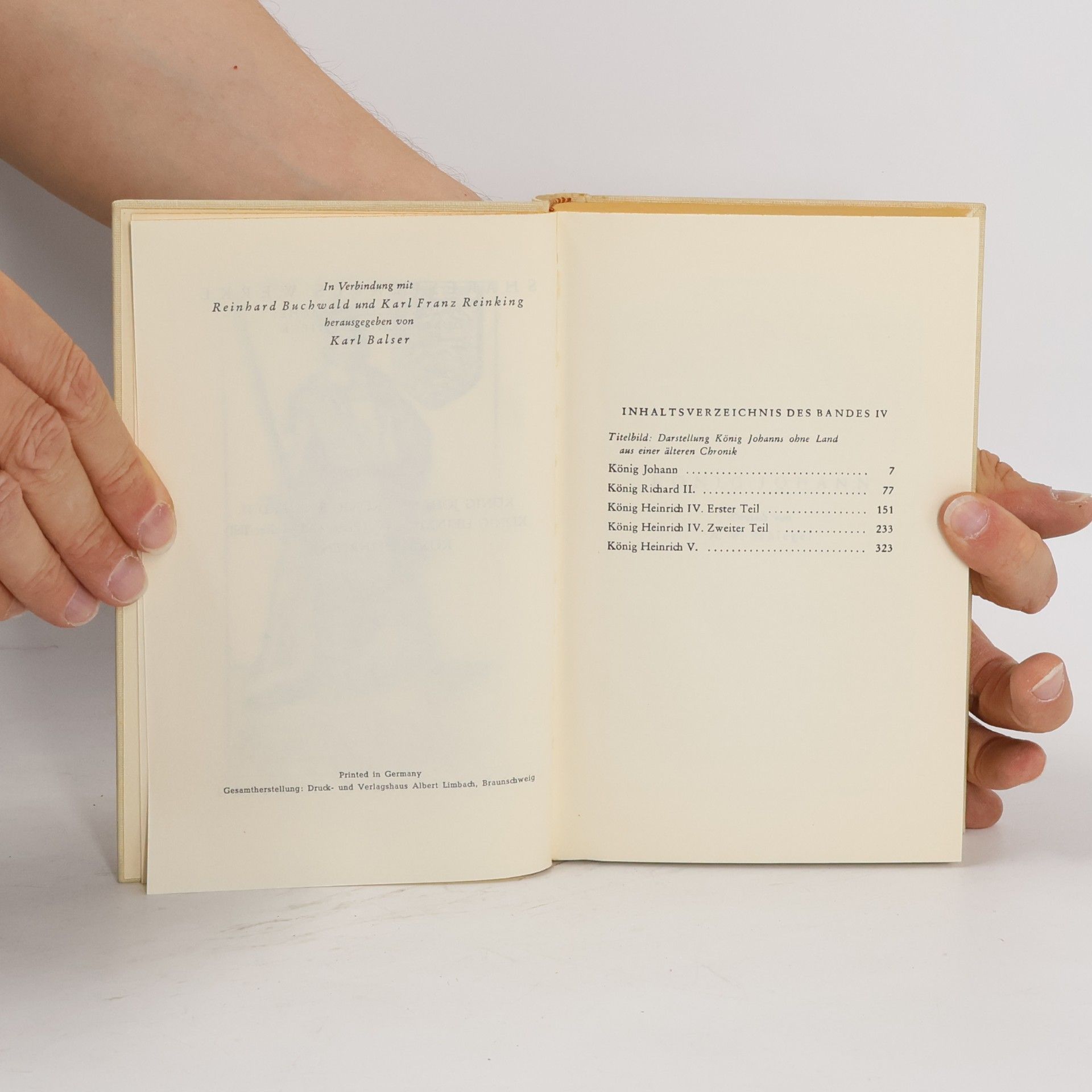 Autorenkollektiv Shakespeares Werke: Band IV.