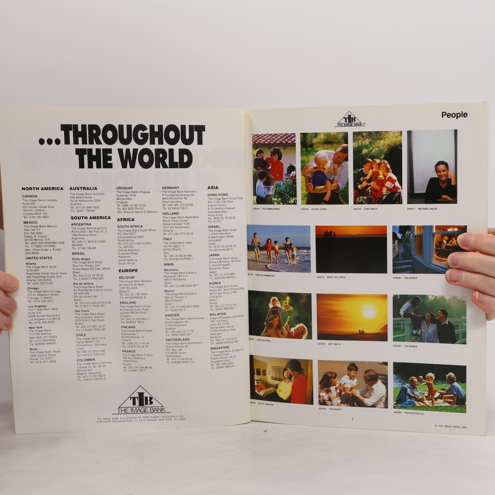 Various authors The Image Bank 5. A Catalog of Existing Photography