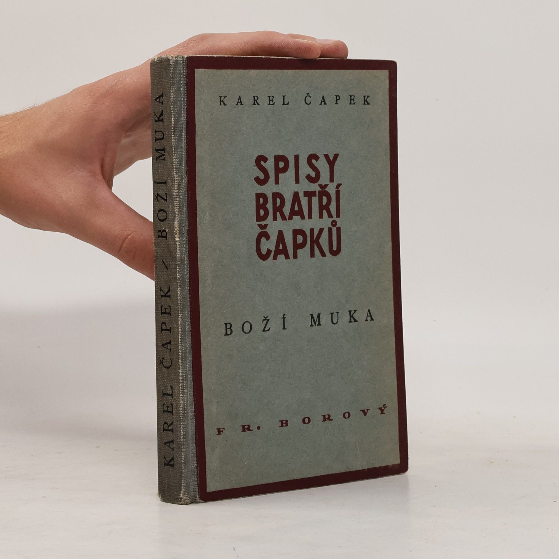 Karel Čapek Boží muka