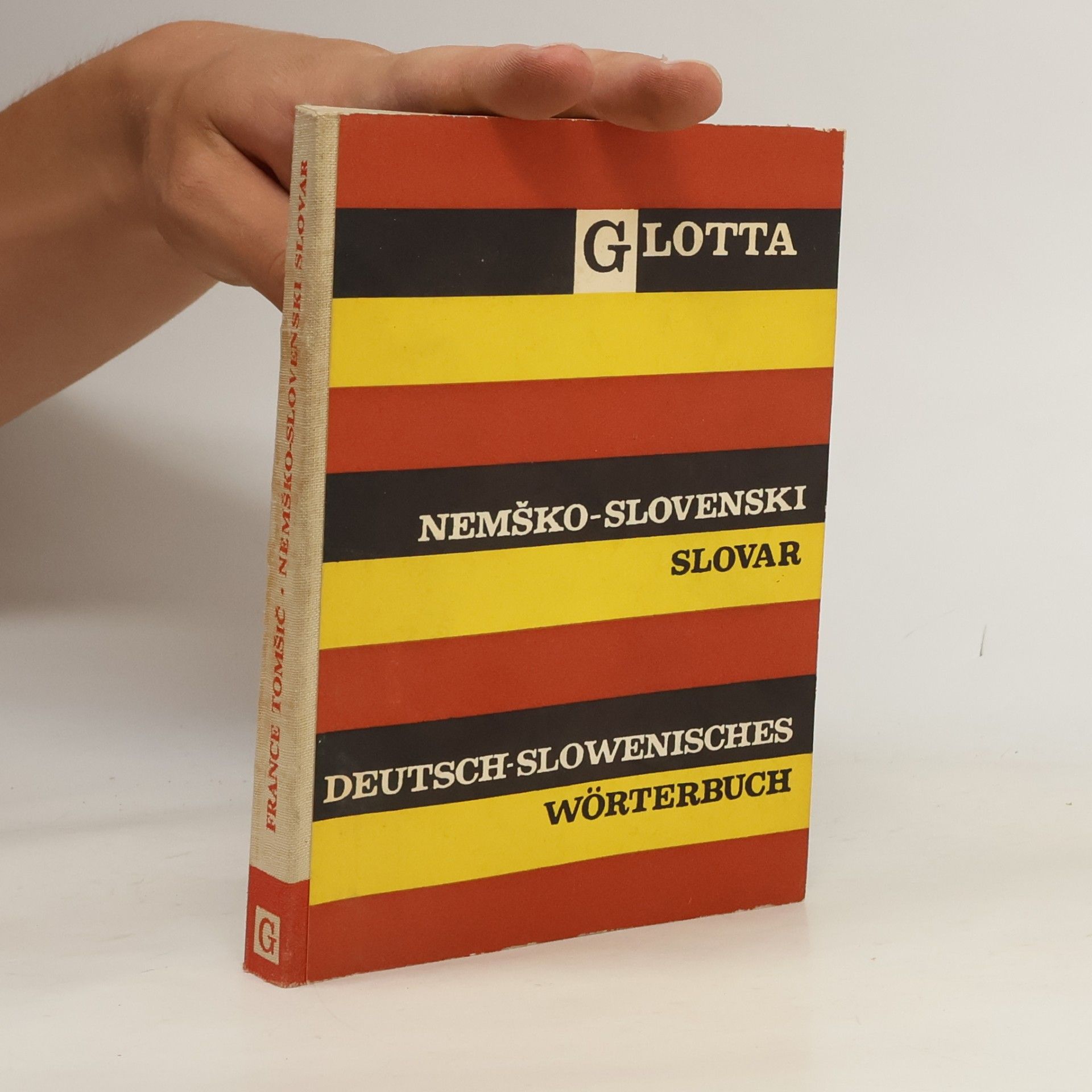 Various authors Nemško-slovenski slovar. Deutsch-slowenisches Wörterbuch