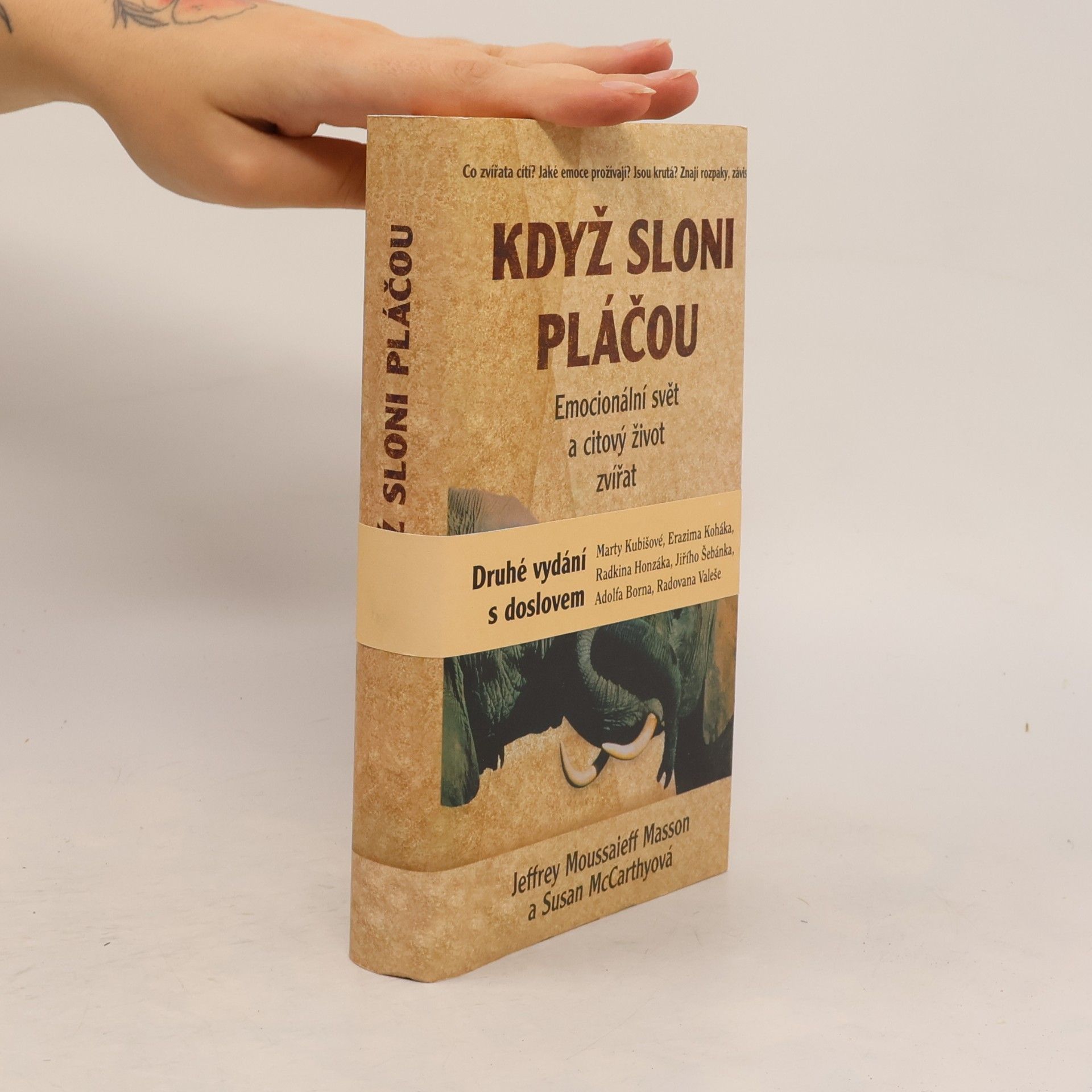 J. Moussaieff Masson Když sloni pláčou