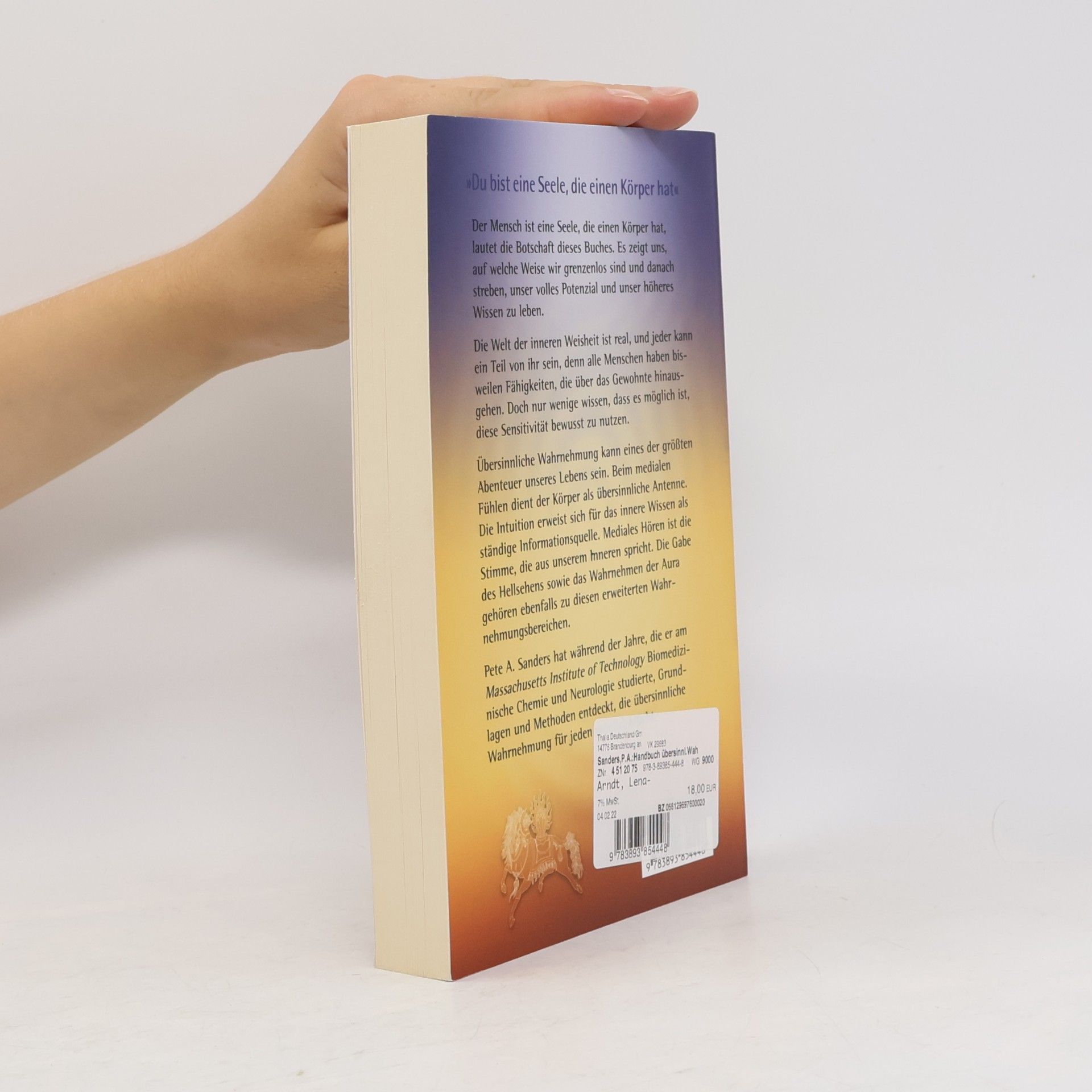Pete A. Sanders Das Handbuch übersinnlicher Wahrnehmung