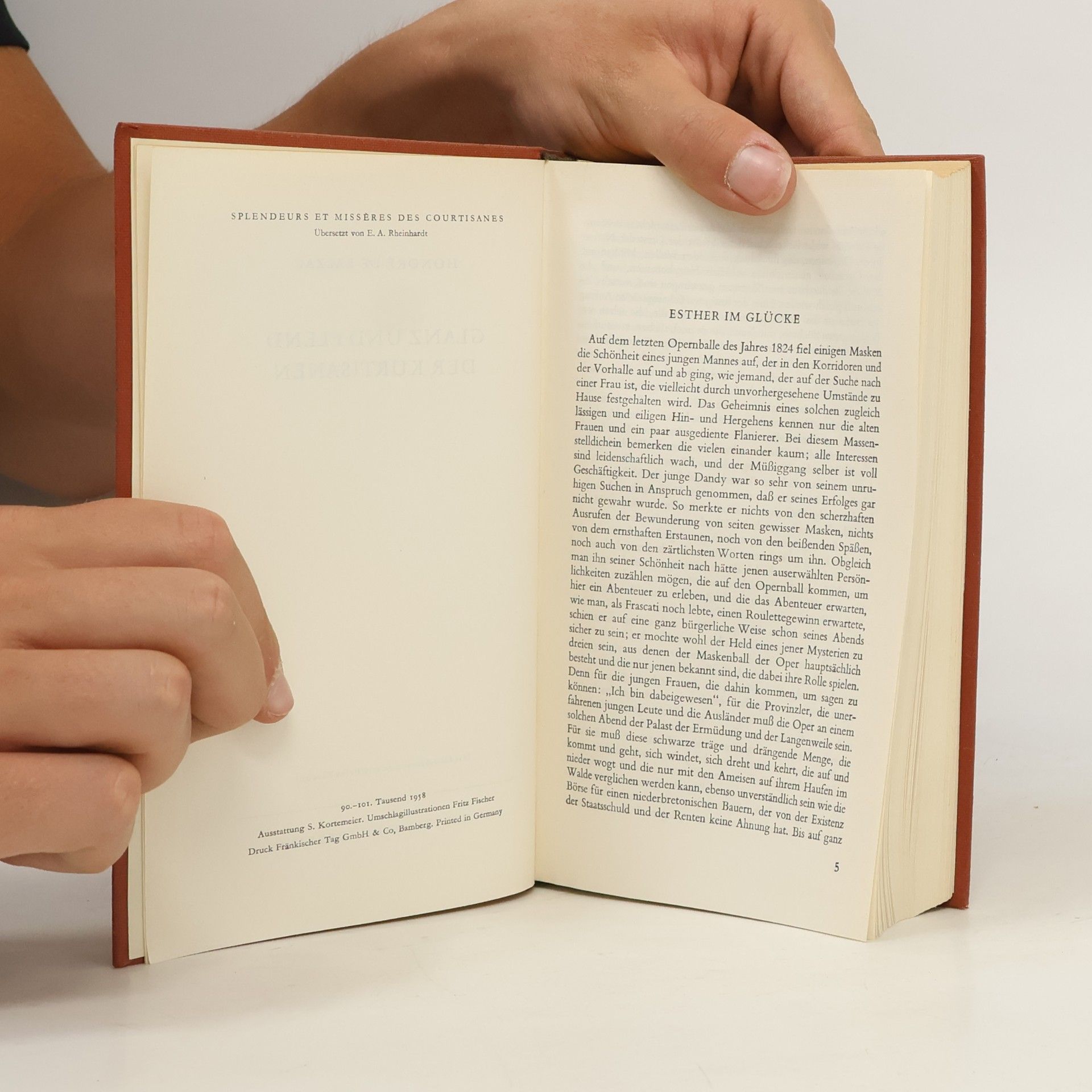 Honoré de Balzac Glanz und Elend der Kurtisanen