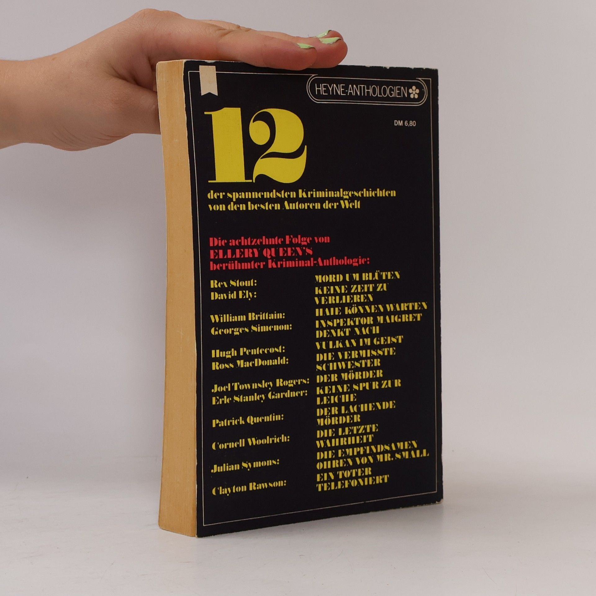Rex Stout 12 [Zwölf] Kriminalstories