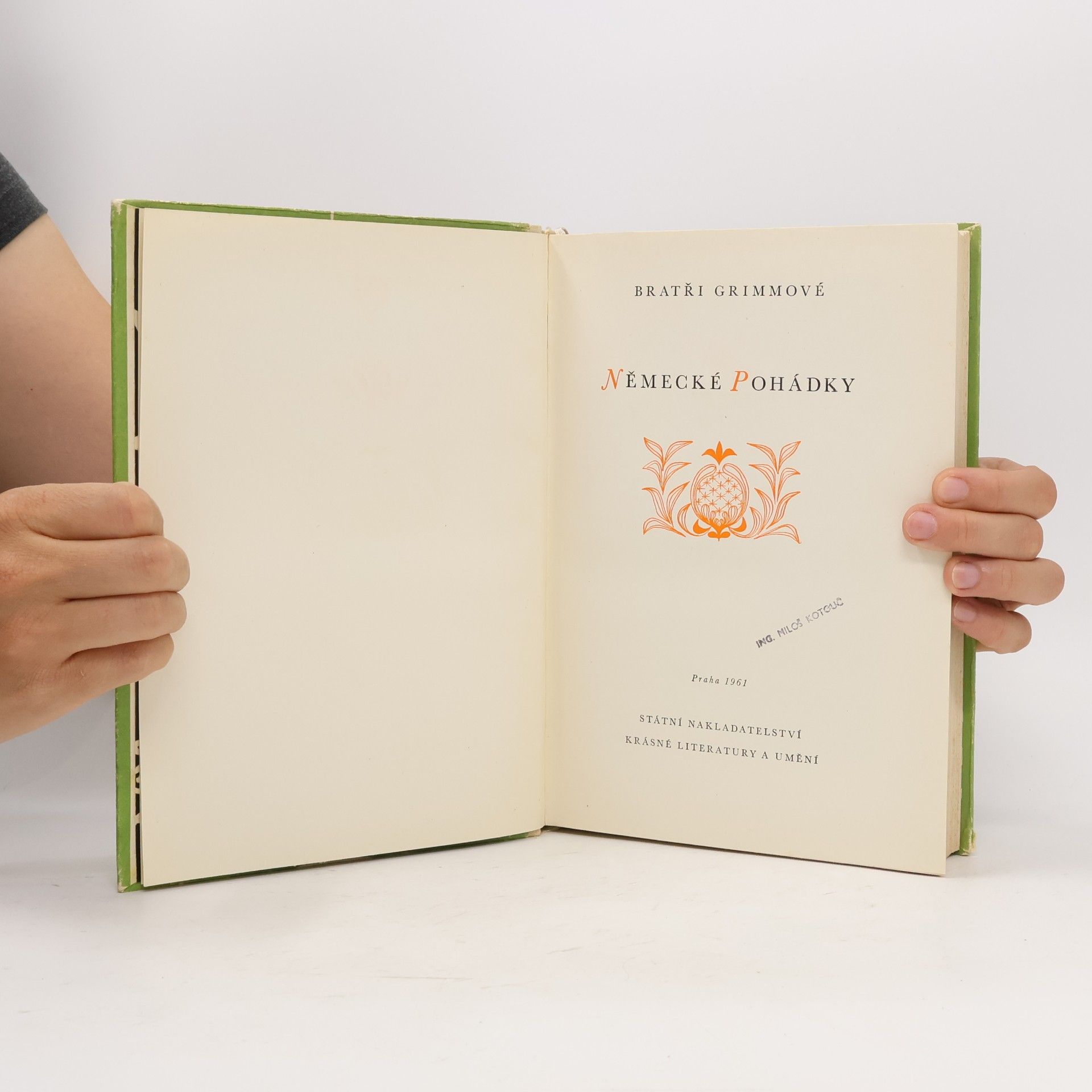 Wilhelm Grimm Německé pohádky