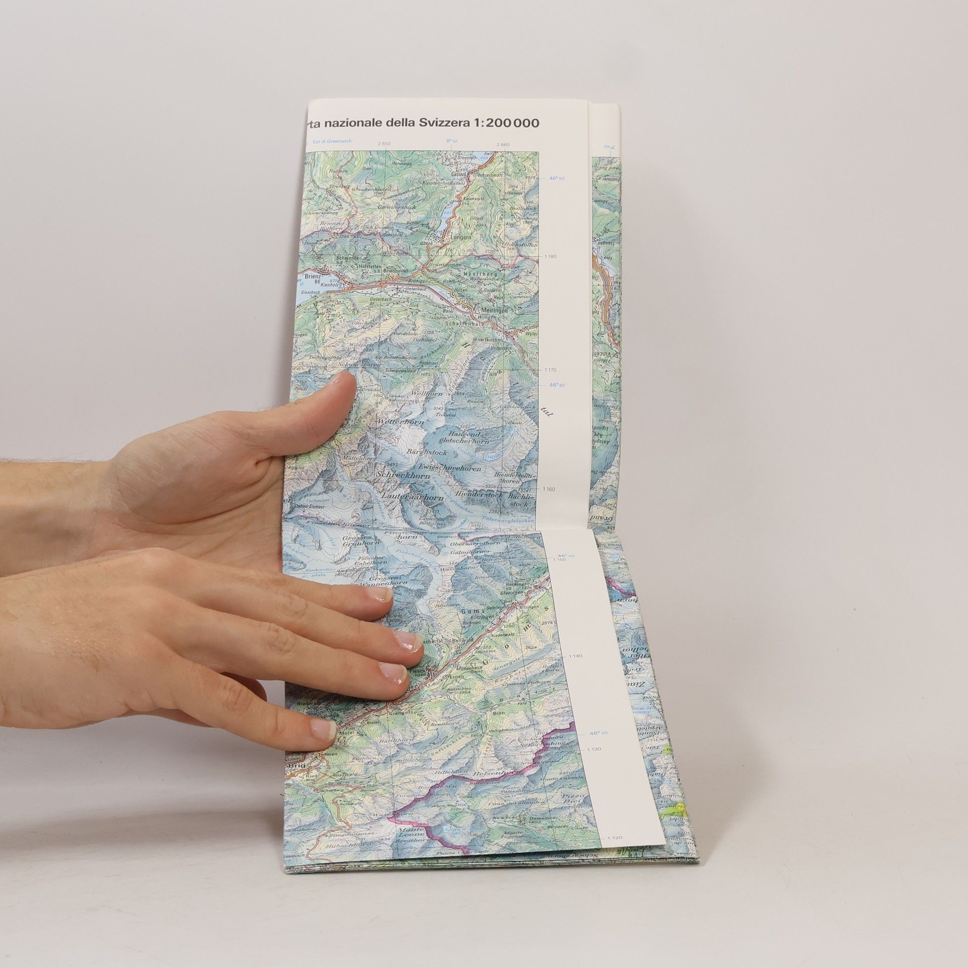 Kolektiv autorů Swisstopo Schweiz Süd-West 1 : 200 000