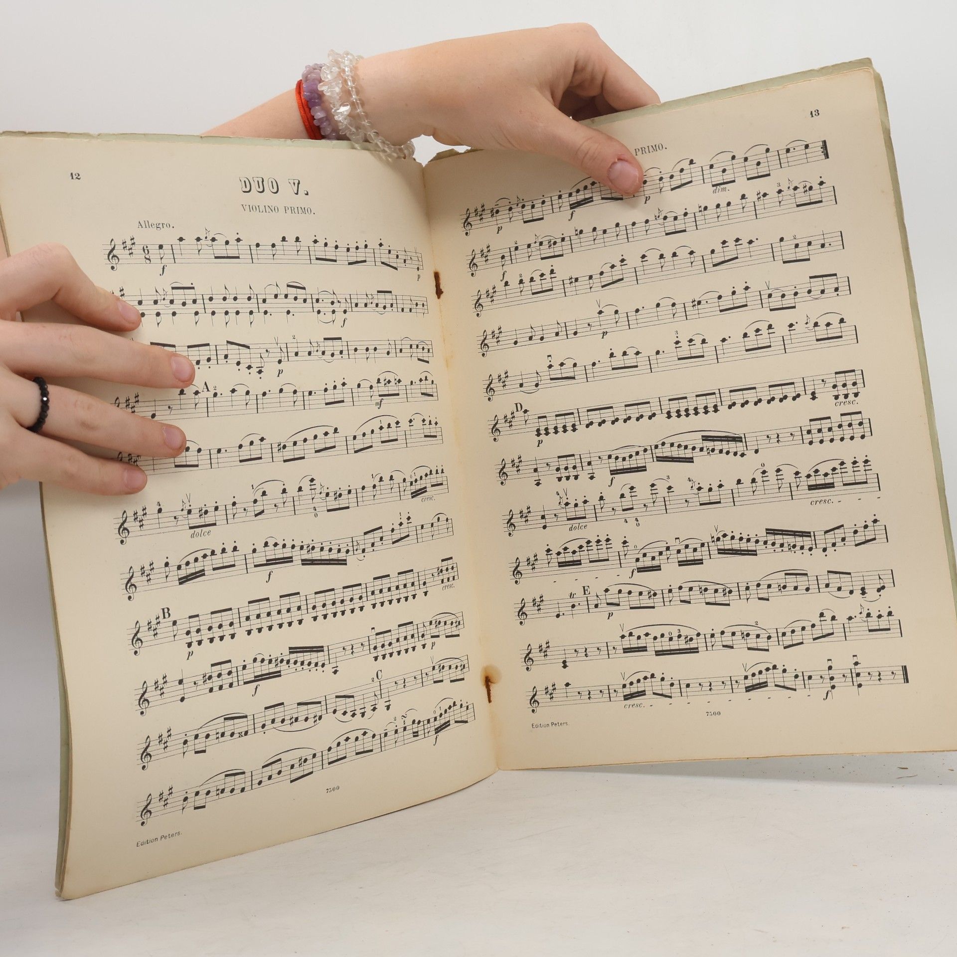 Ignaz Pleyel Pleyel. Duos pour 2 Violons. Opus 48.