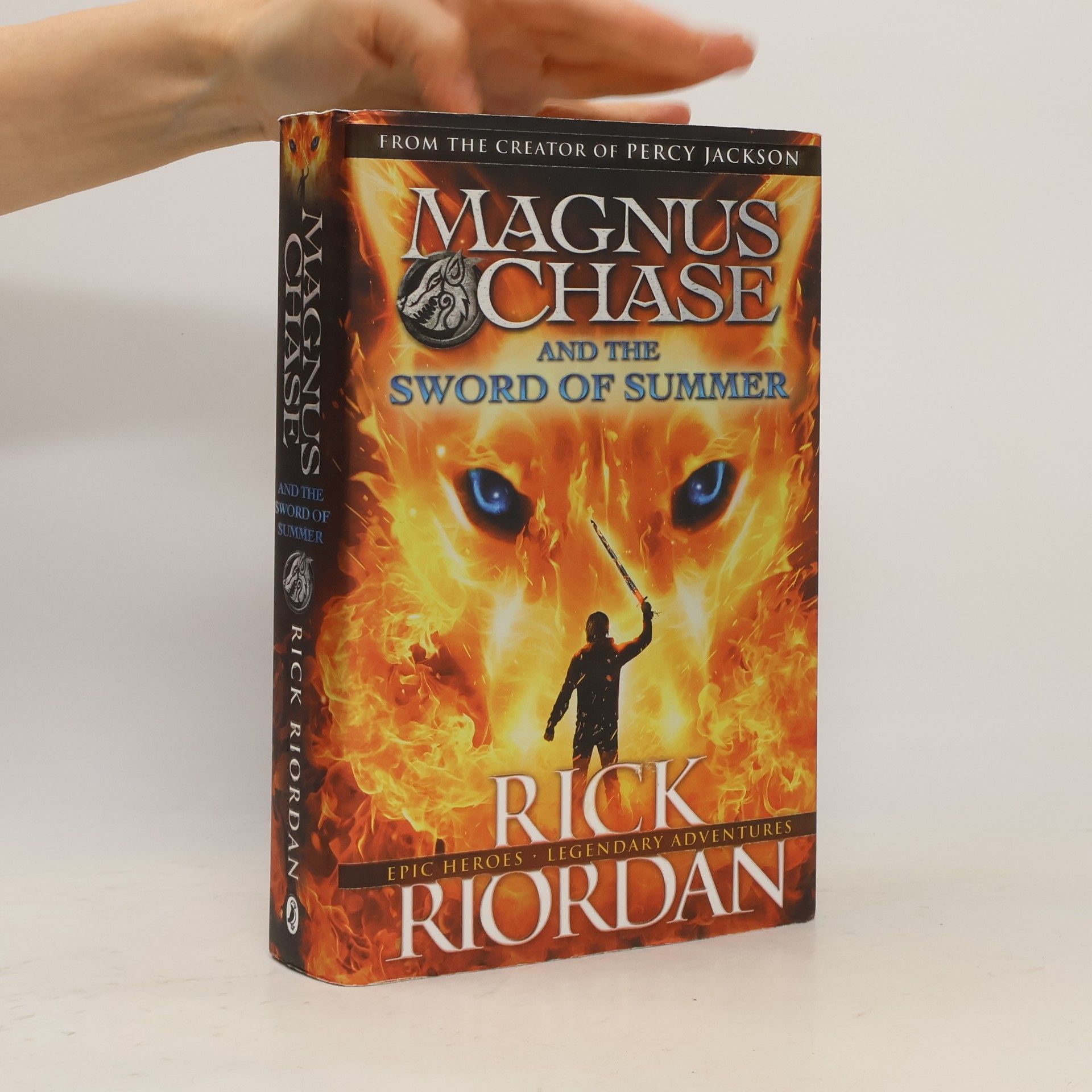 Rick Riordan Magnus Chase and the sword of summer