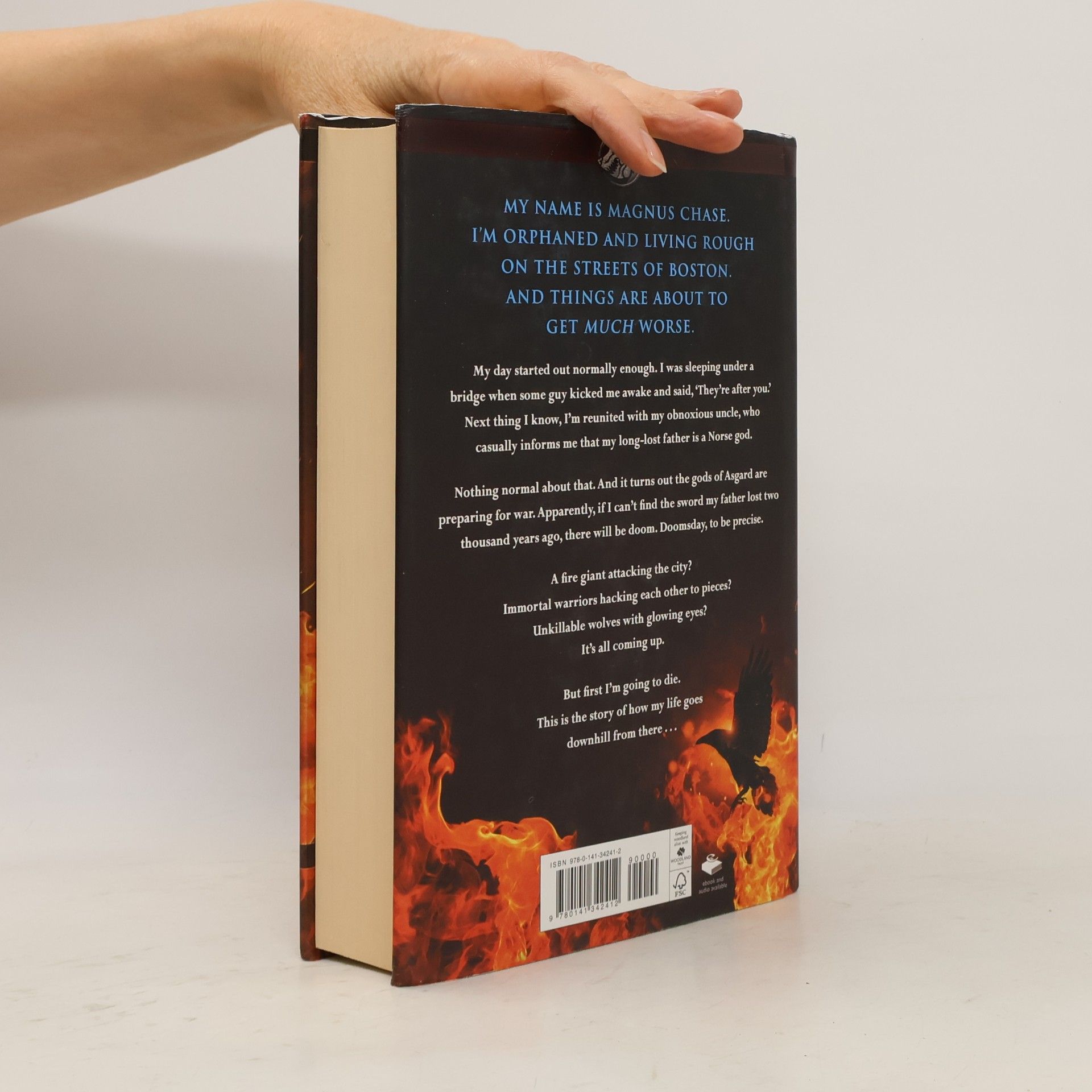 Rick Riordan Magnus Chase and the sword of summer