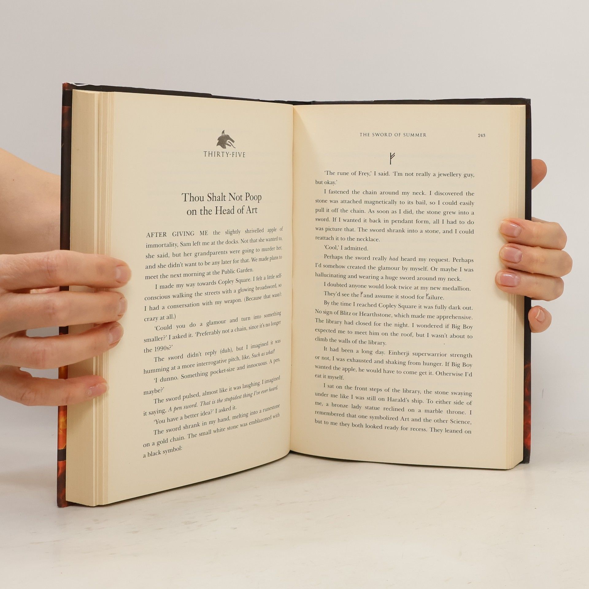 Rick Riordan Magnus Chase and the sword of summer