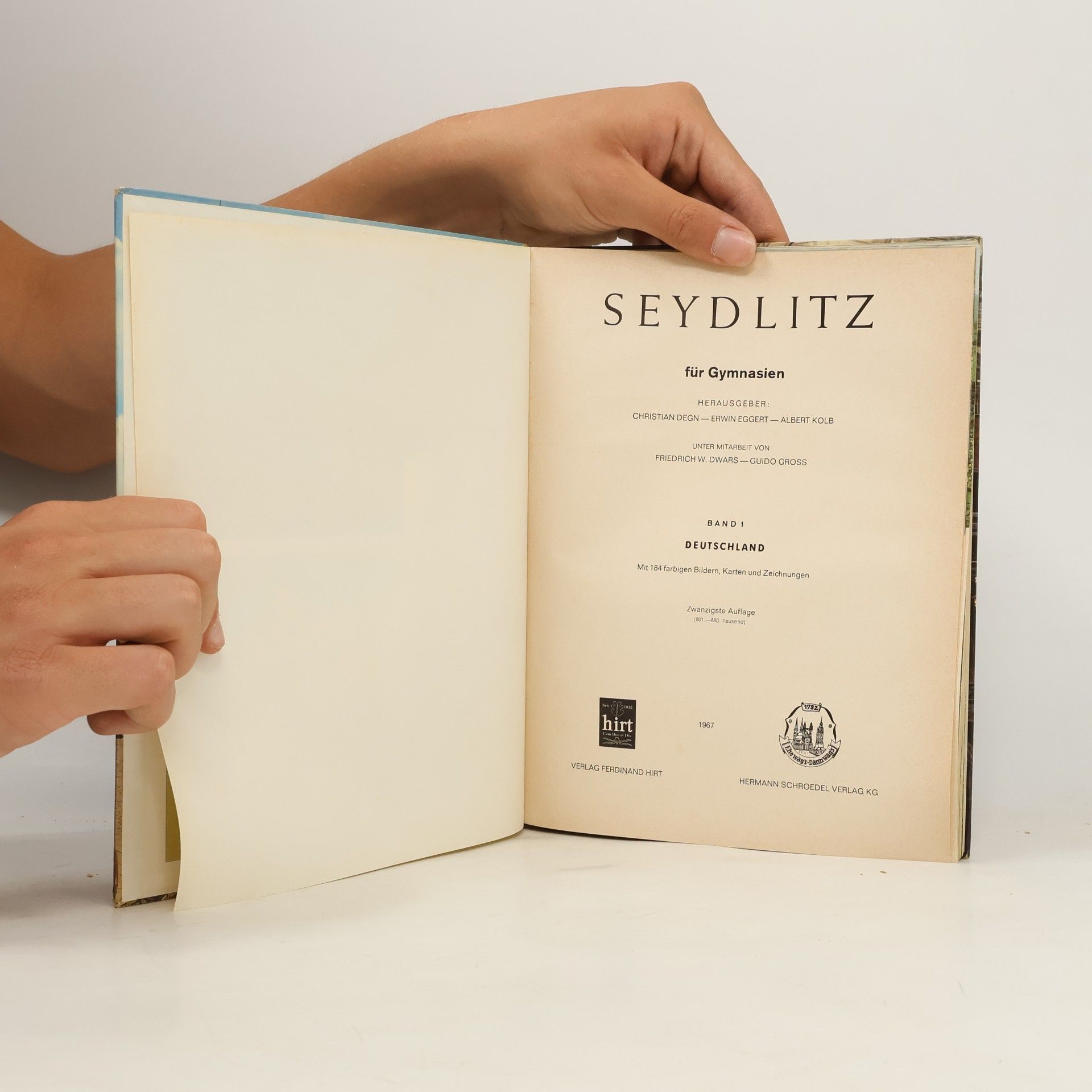Various authors Seydlitz für Gymnasien I. Deutschland