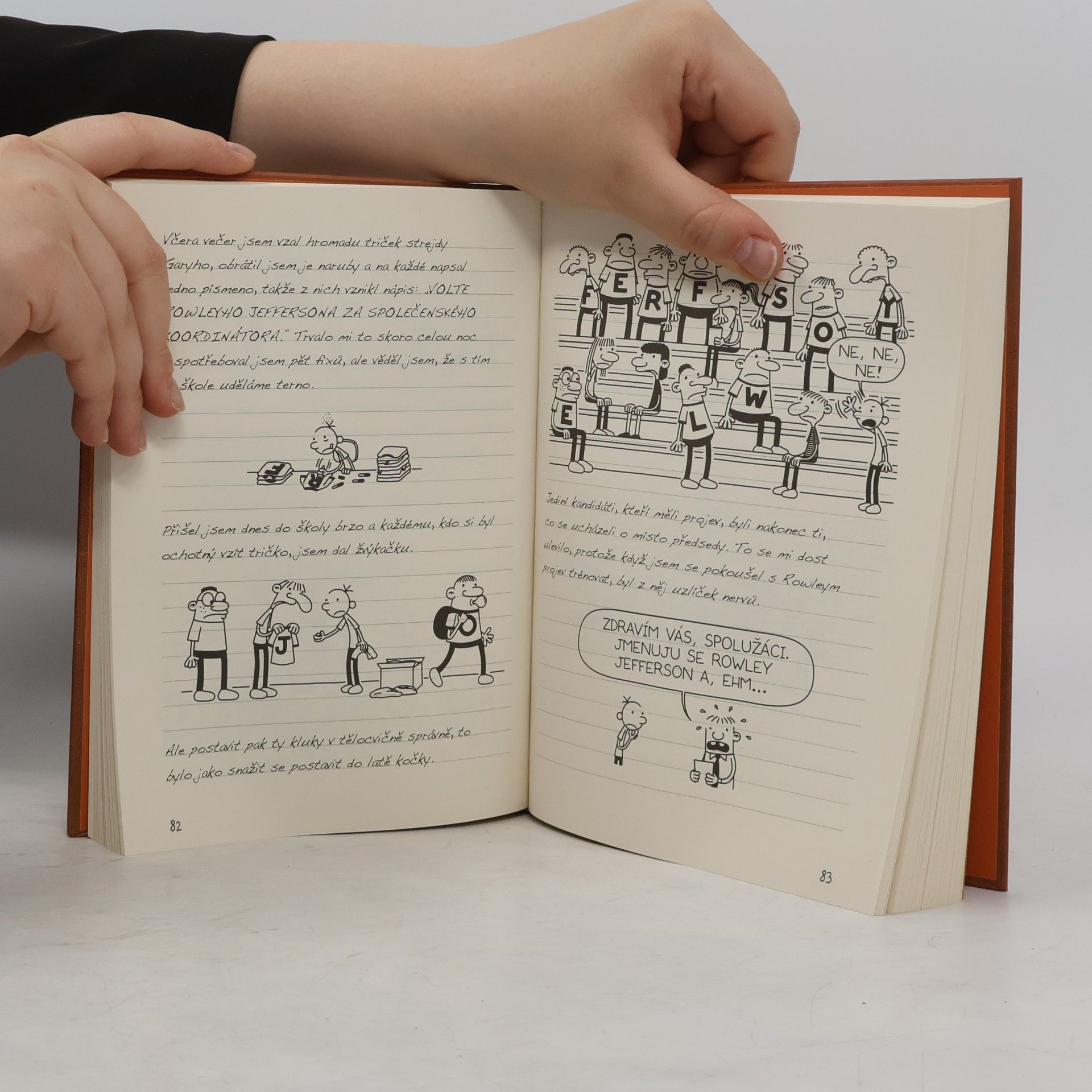 Jeff Kinney Deník malého poseroutky 7. Páté kolo u vozu