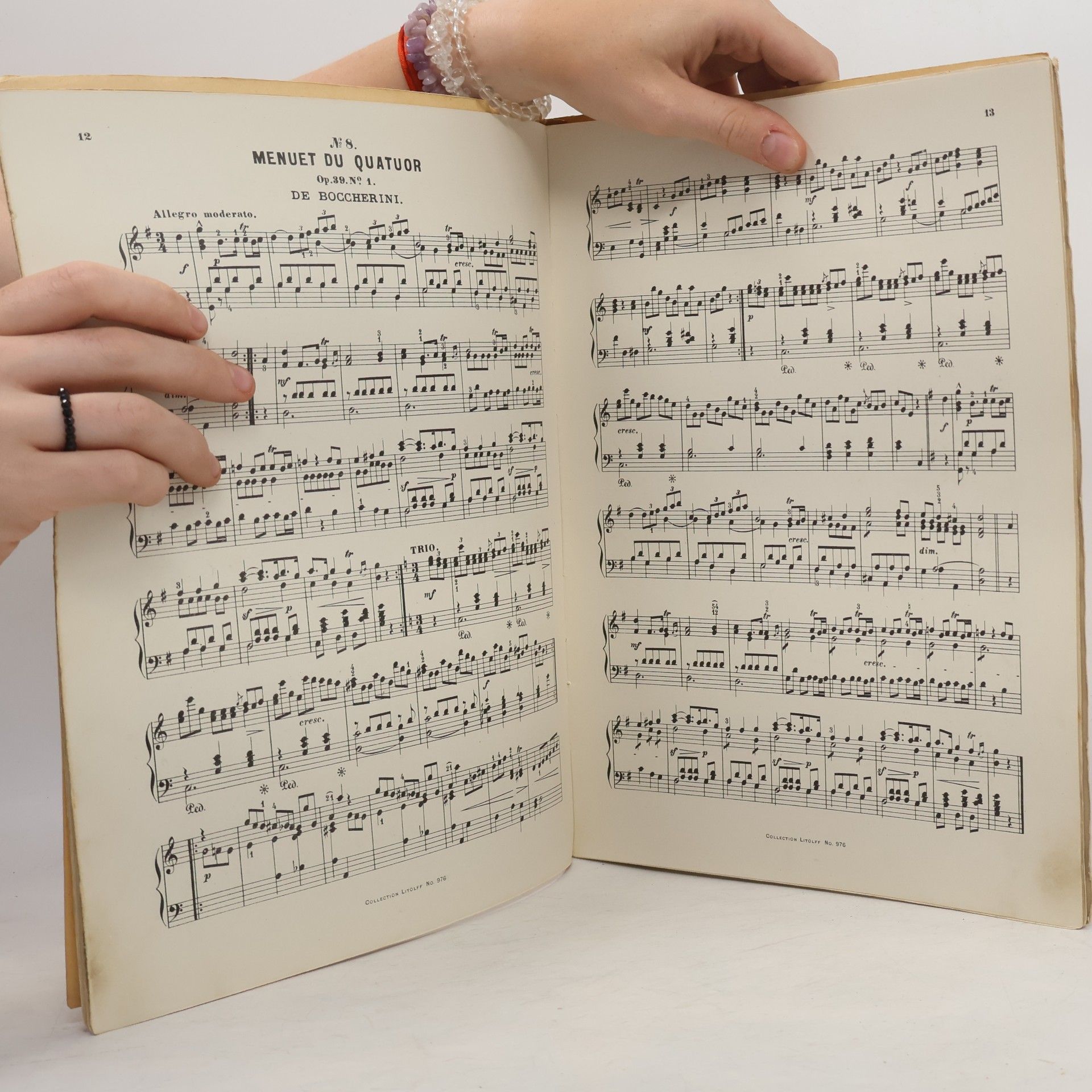 Collectif d'auteurs Menuets Célèbres Transcrits pour Piano par E. Tavan et L. Winkler
