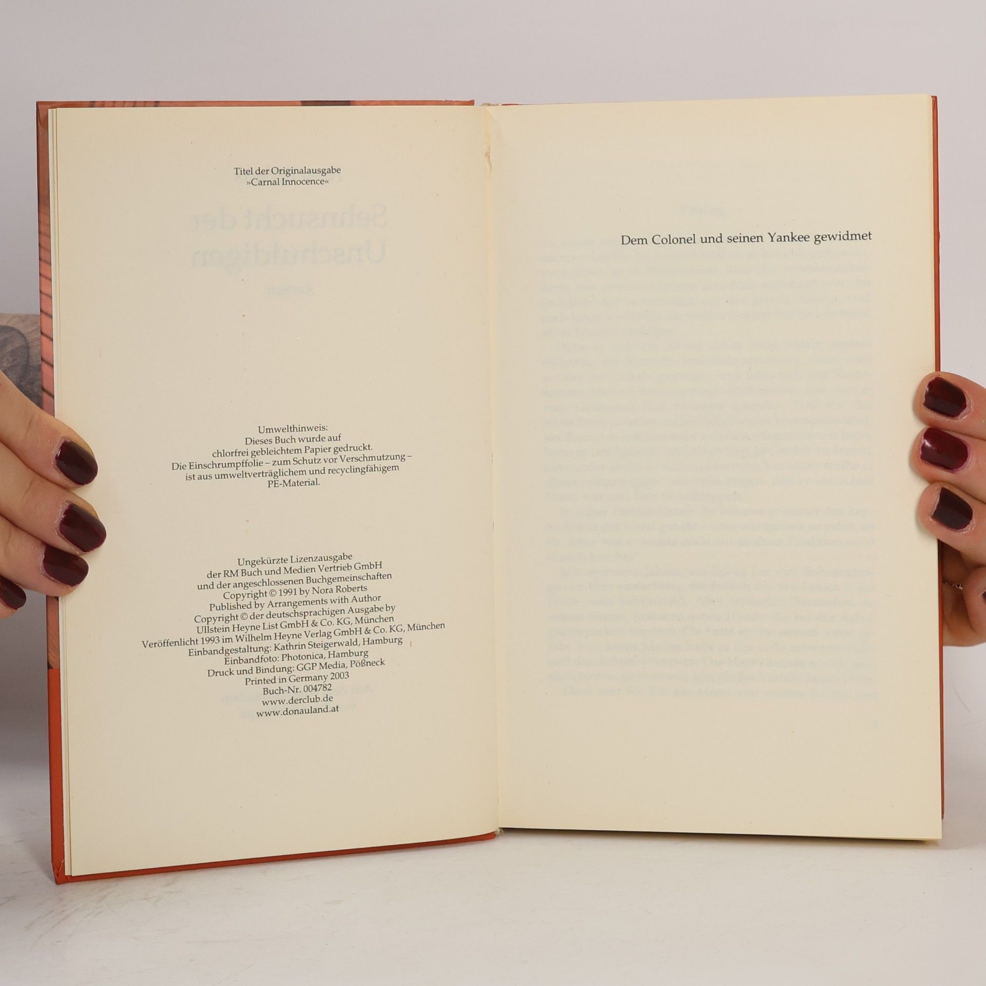 Nora Roberts Sehnsucht der Unschuldigen