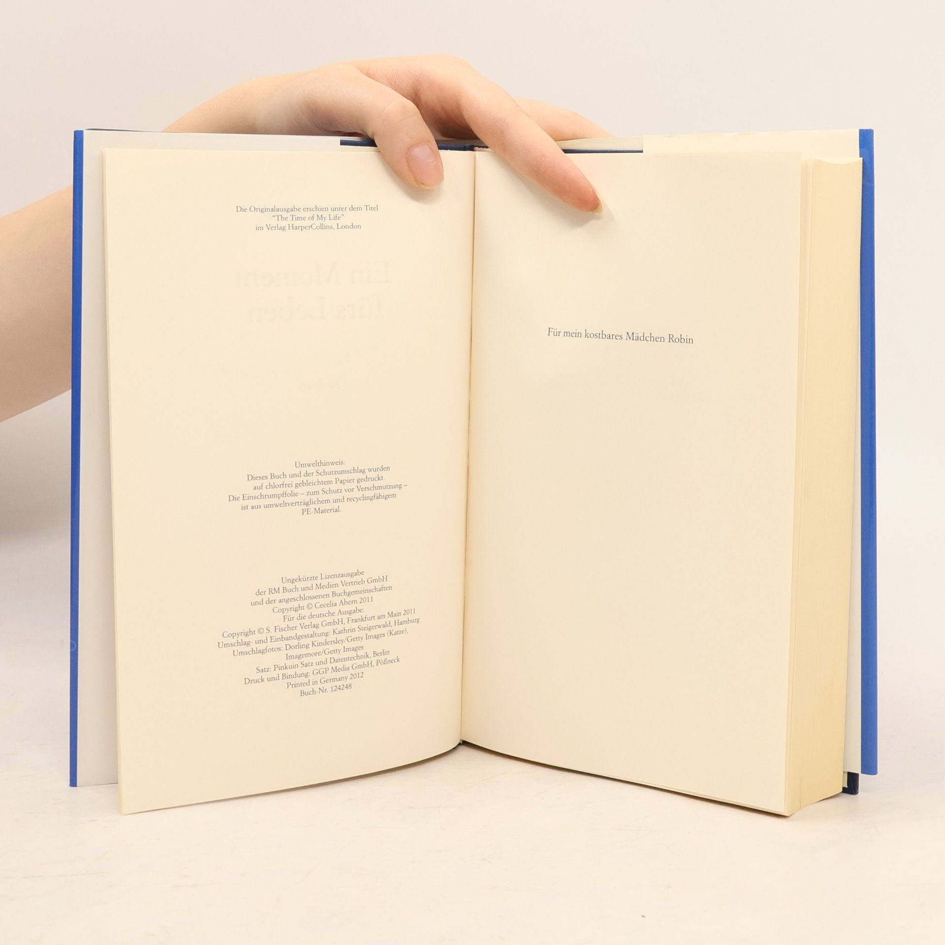Cecelia Ahern Ein Moment fürs Leben