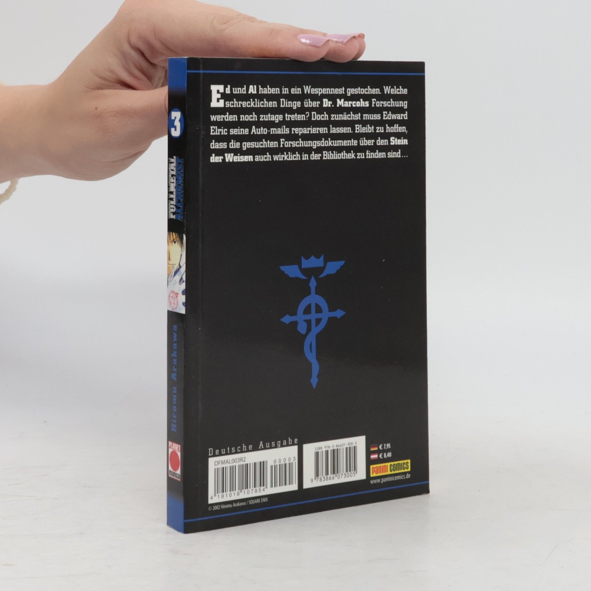 Hiromu Arakawa Fullmetal alchemist 3