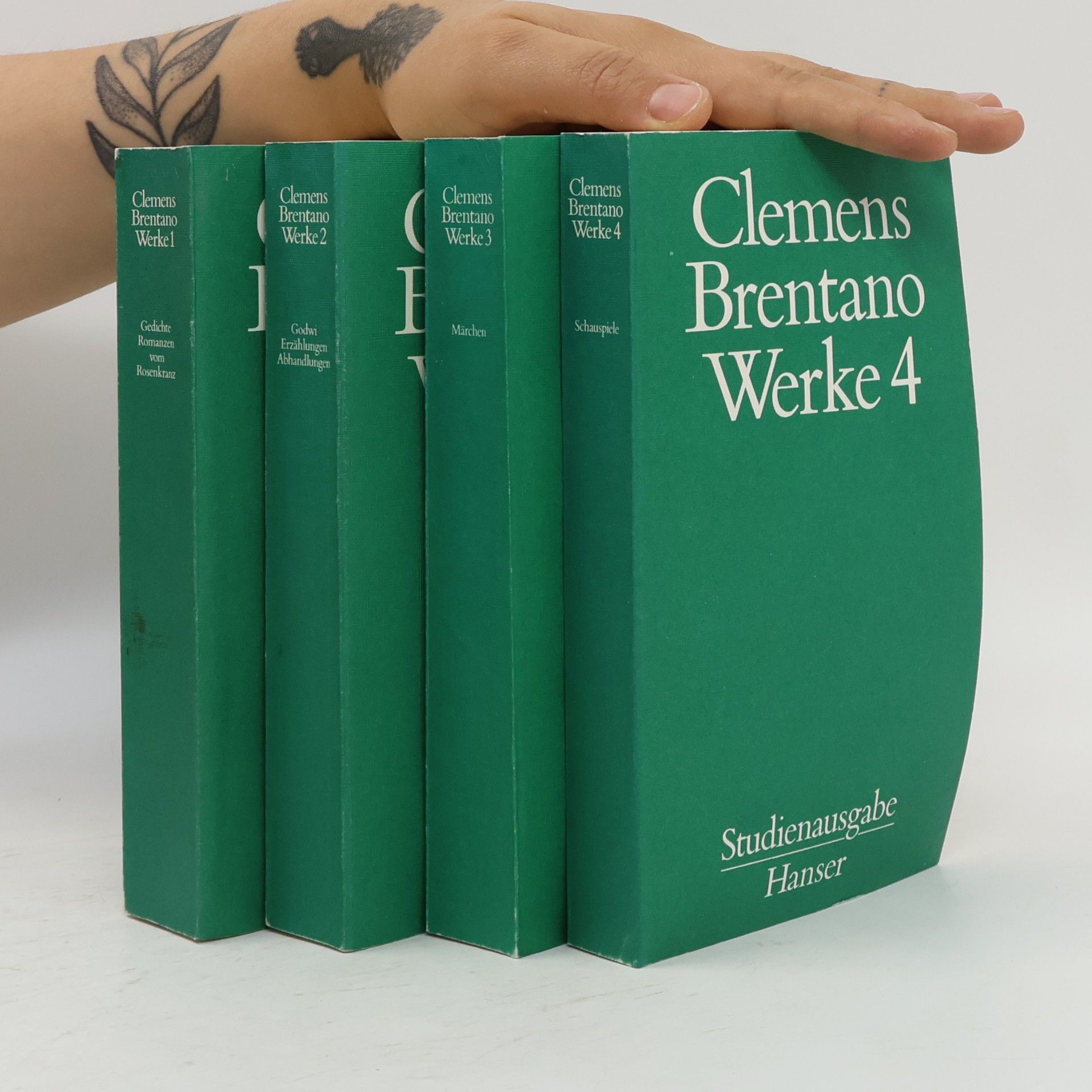 Clemens Brentano Clemens Brentano Werke 1-4