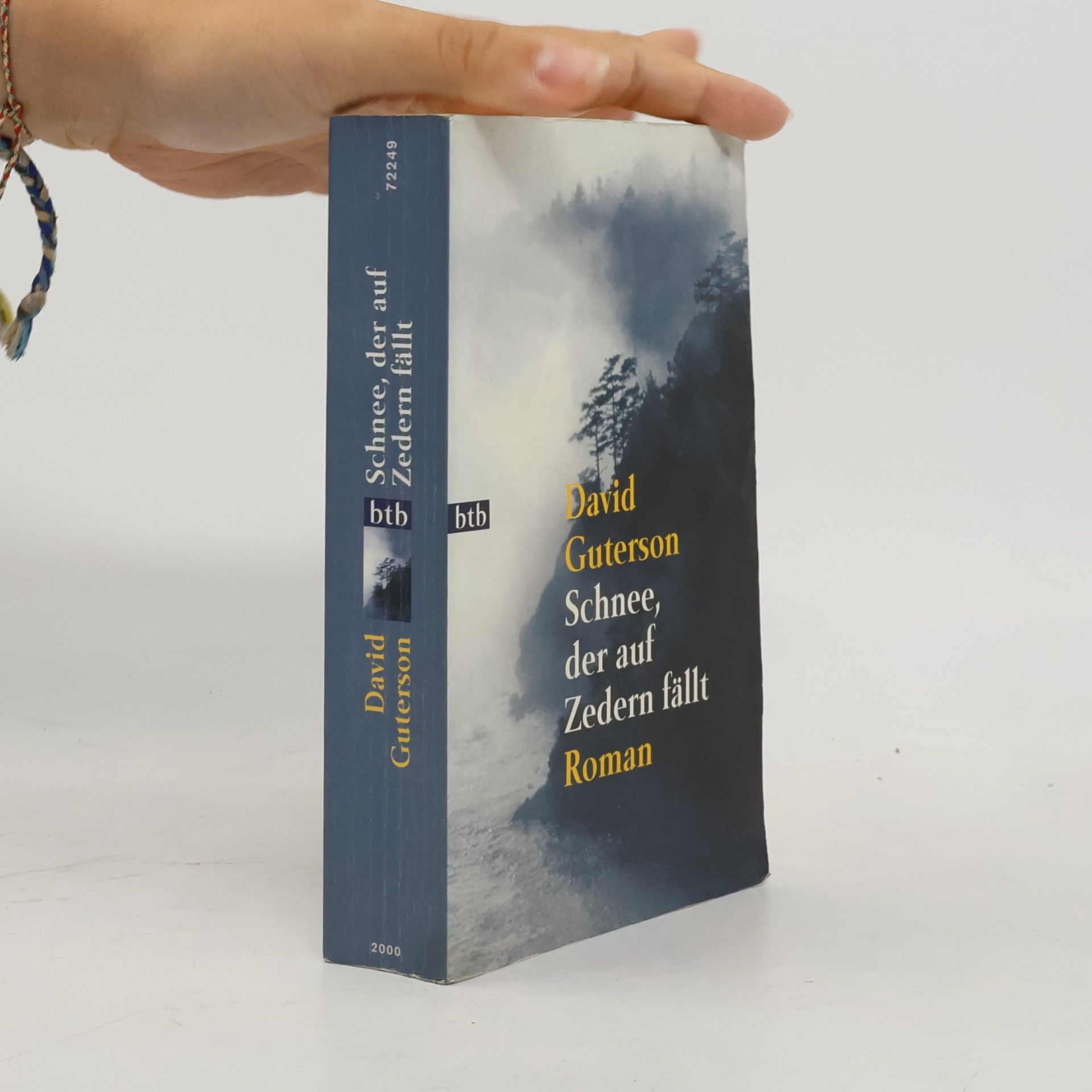 David Guterson Schnee, der auf Zedern fällt