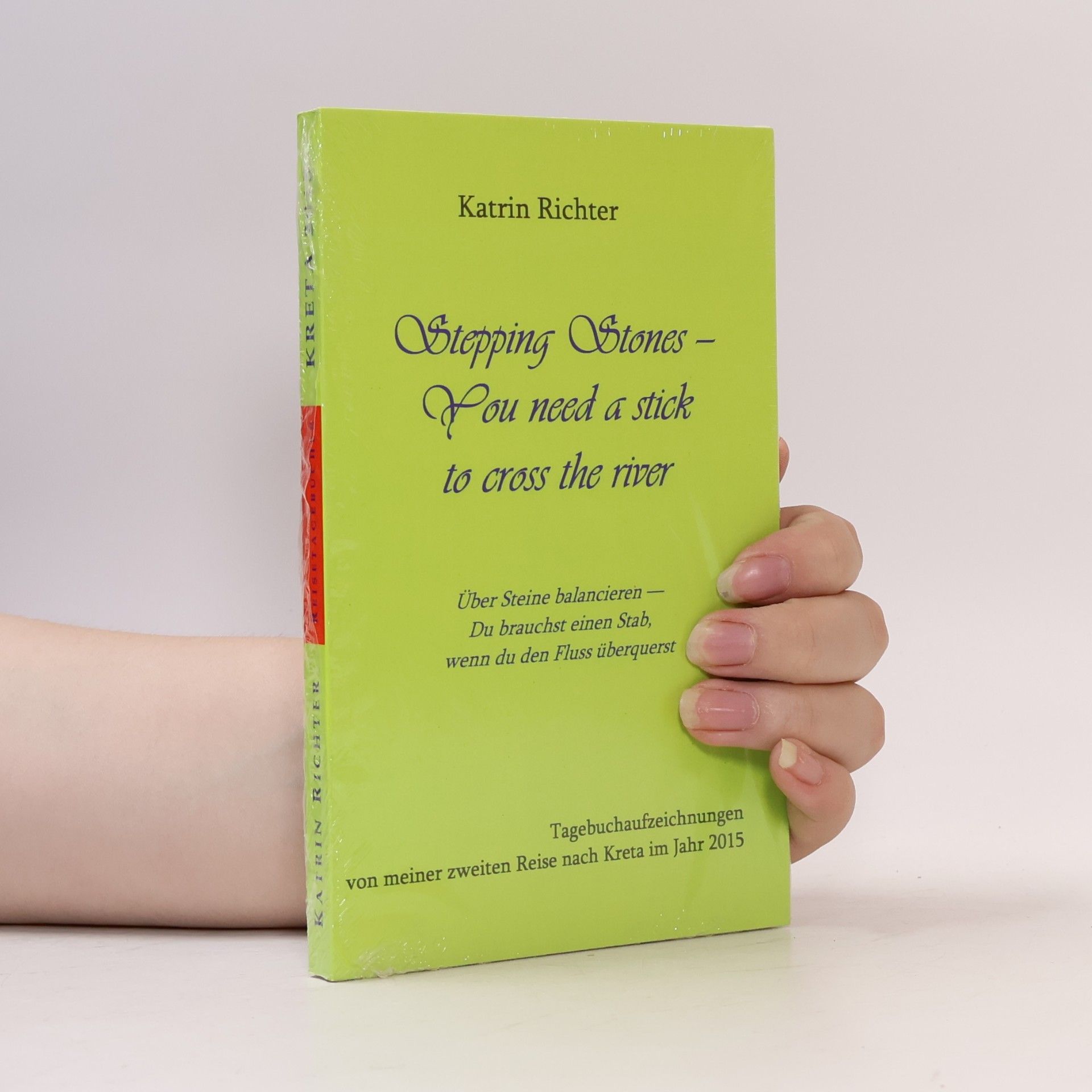 Katrin Richter Stepping Stones - You need a stick to cross the river