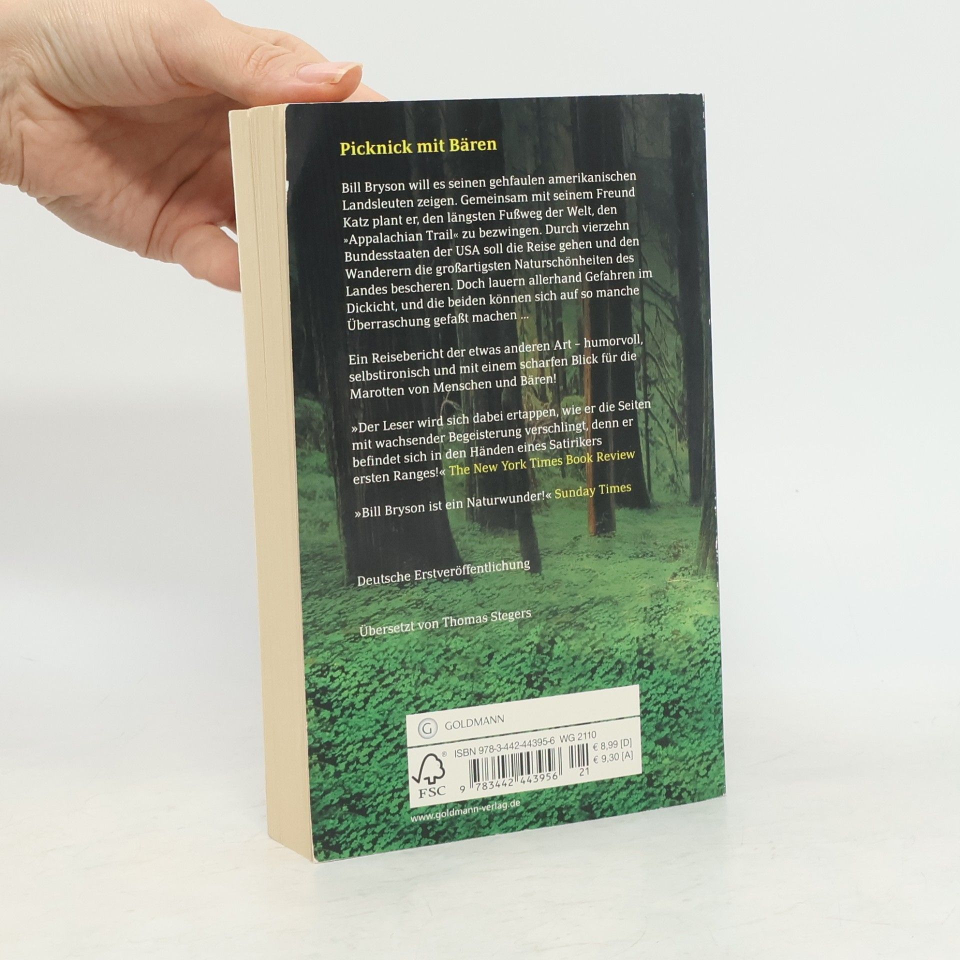 Bill Bryson Picknick mit Bären