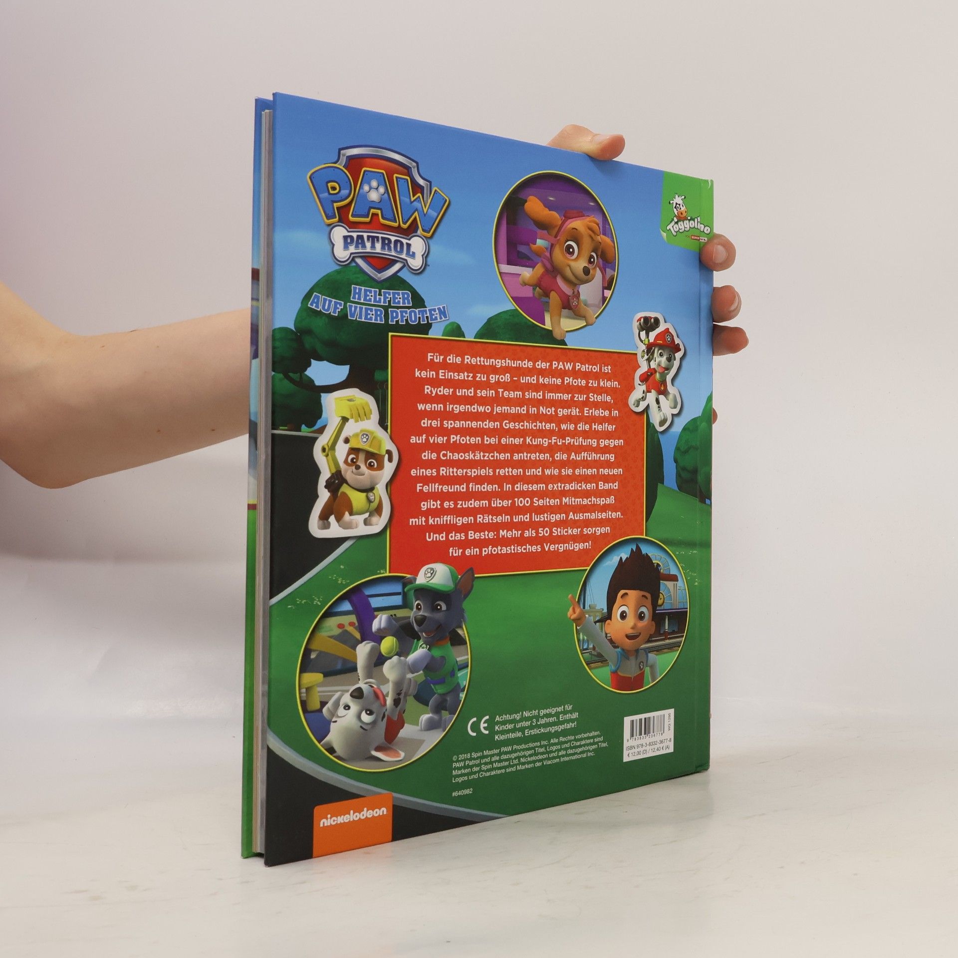 PAW Patrol: Helfer auf vier Pfoten - Mein Lieblingsbuch