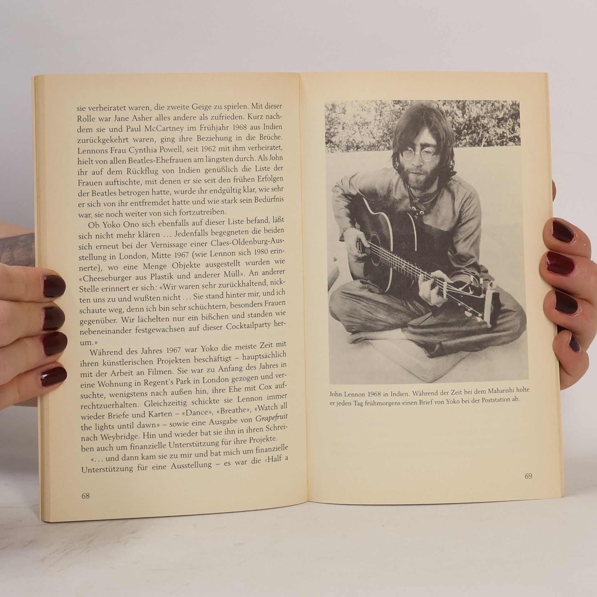 James Woodall John Lennon und Yoko Ono