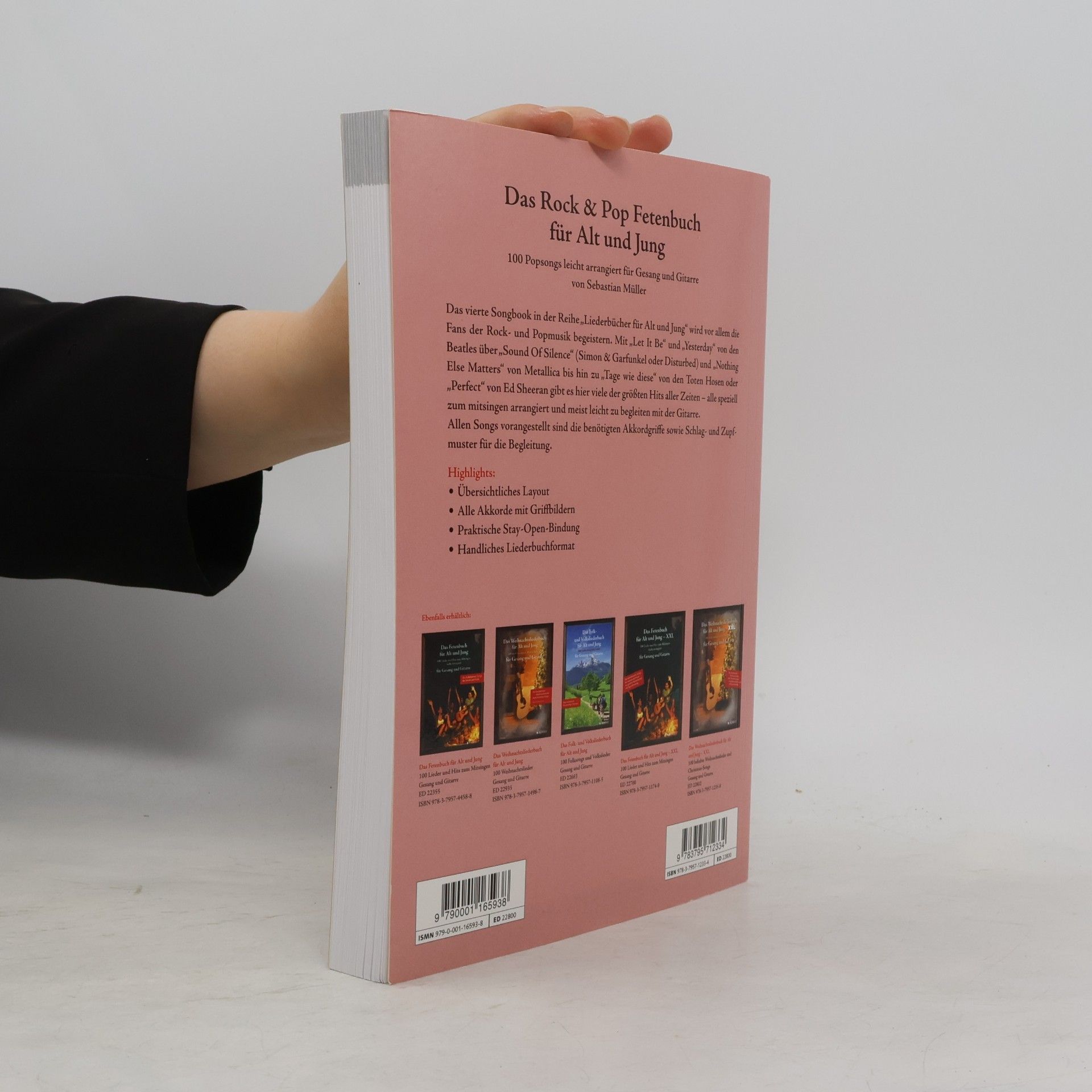 Liederbücher für Alt und Jung: Das Rock & Pop Fetenbuch für Alt und Jung