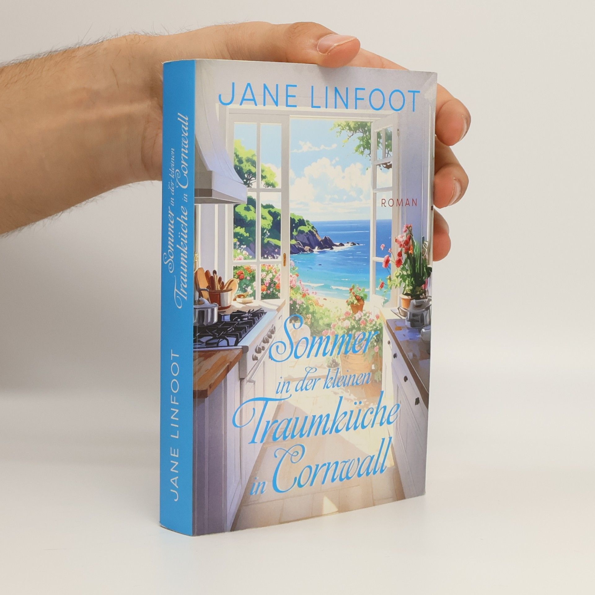 Jane Linfoot Sommer in der kleinen Traumküche in Cornwall