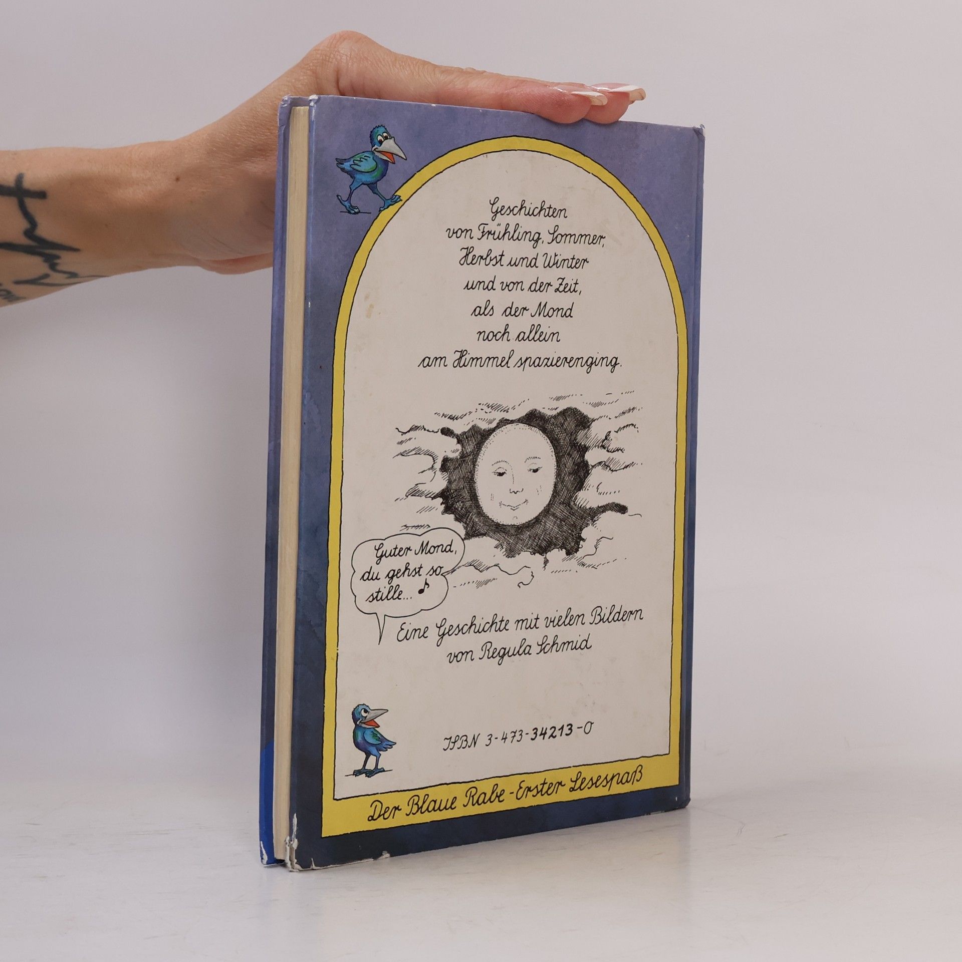 Christa Baisch Der Blaue Rabe: Als der Mond spazierenging