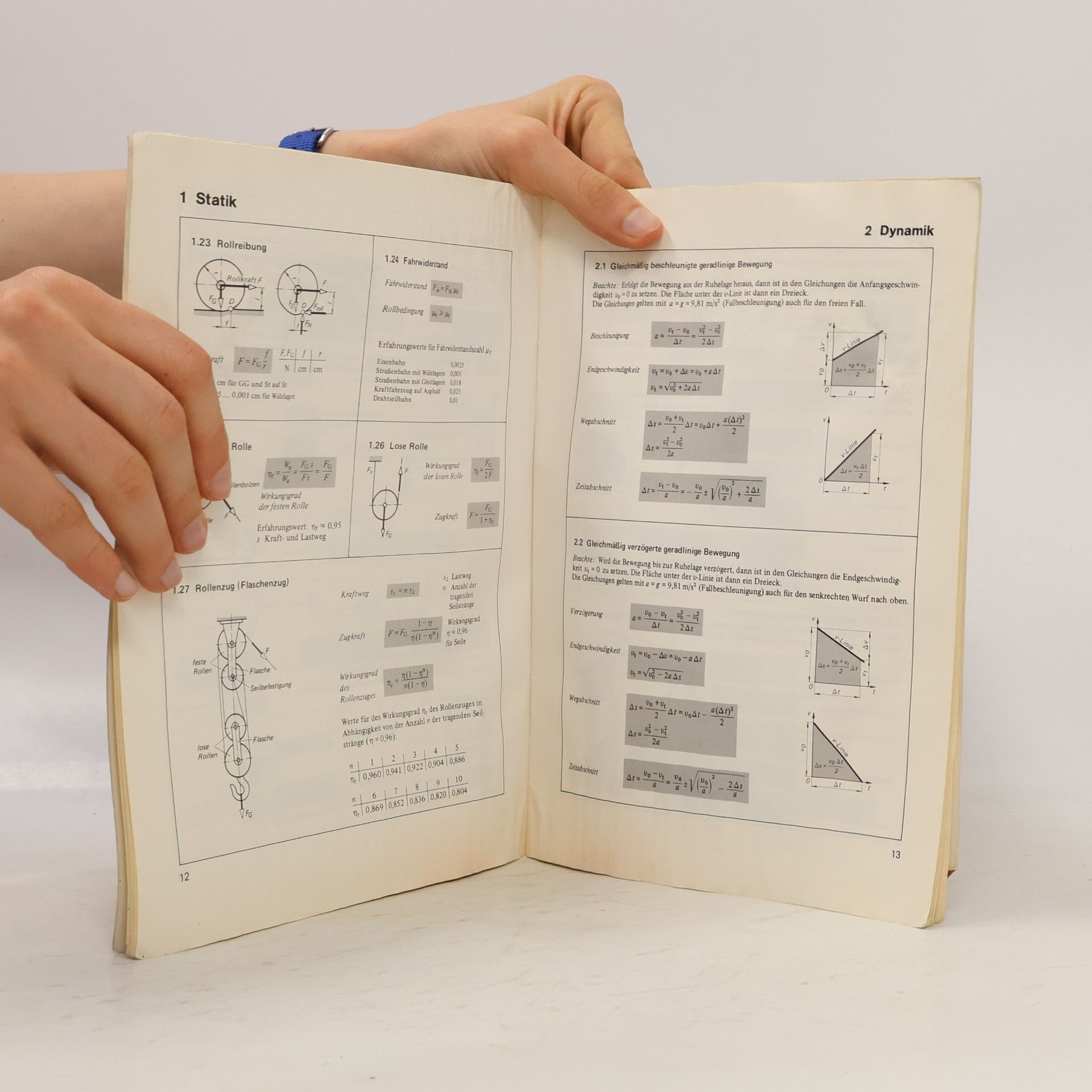 Alfred Böge Formeln und Tabellen zur Technischen Mechanik