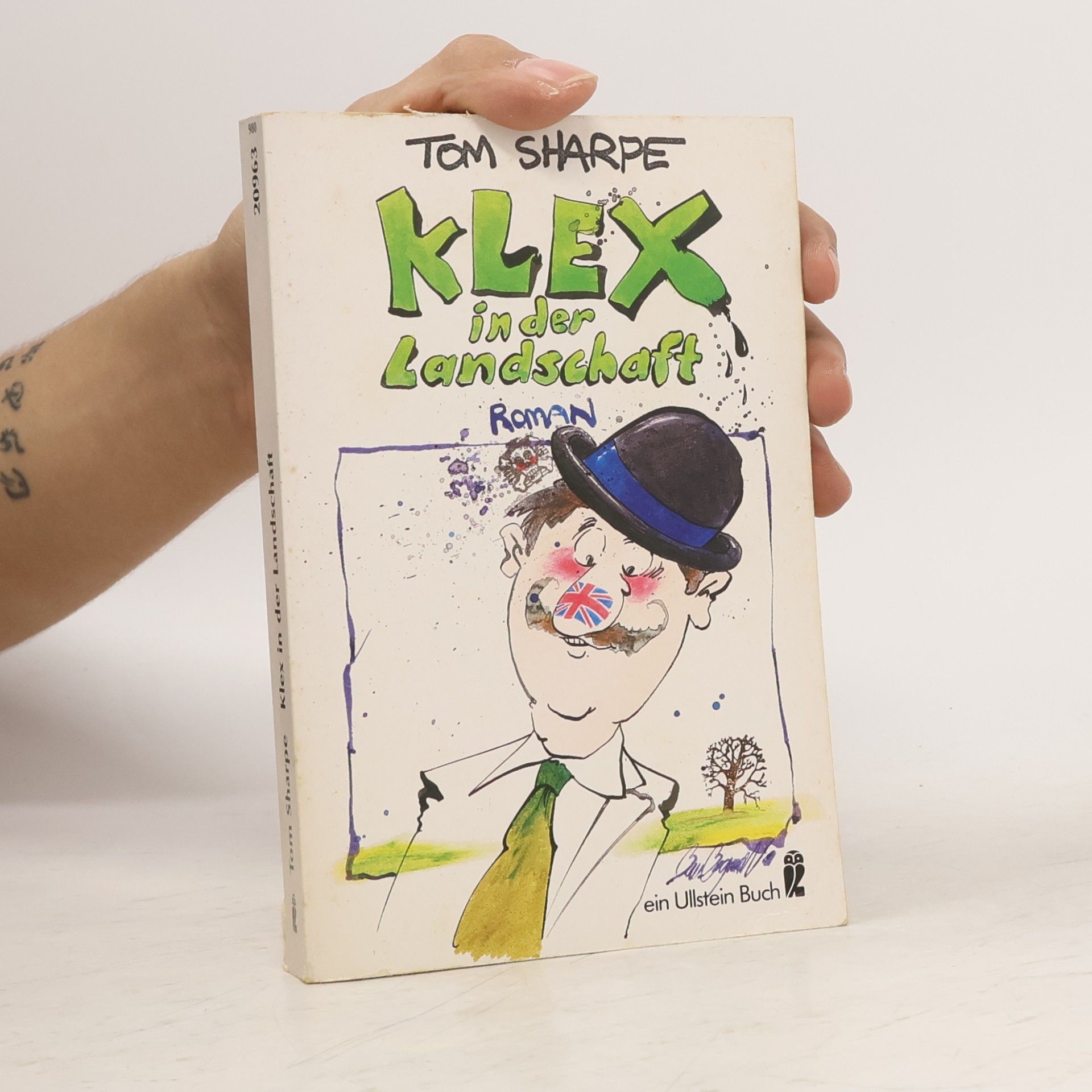 Tom Sharpe Klex in der Landschaft