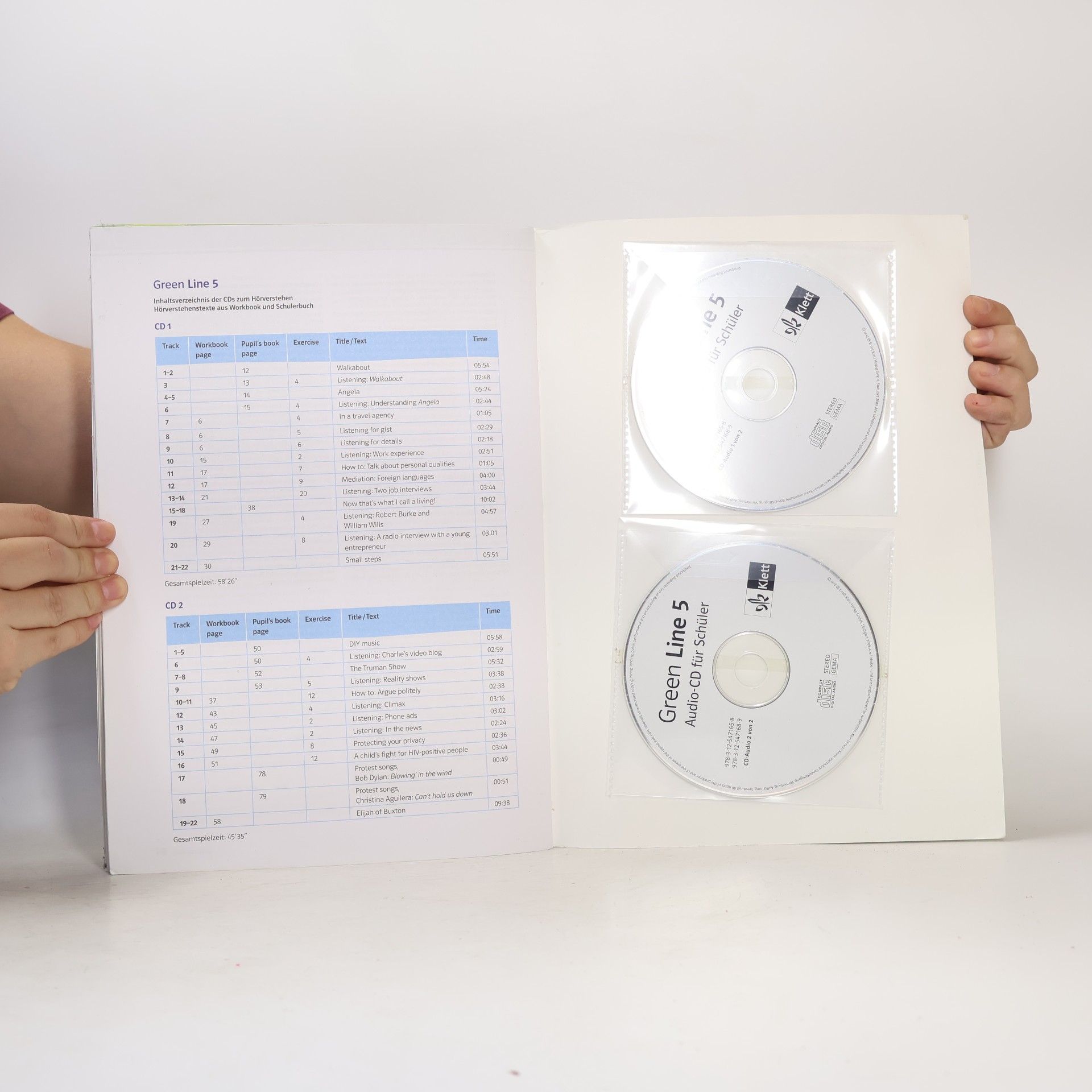 Harald Weisshaar Workbook, m. 2 Audio-CDs