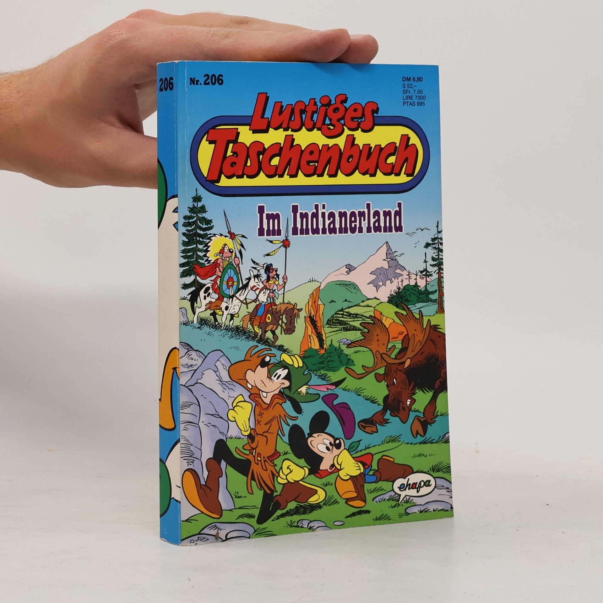 Walt Disney Lustiges Taschenbuch Nr. 206. Im Indianerland