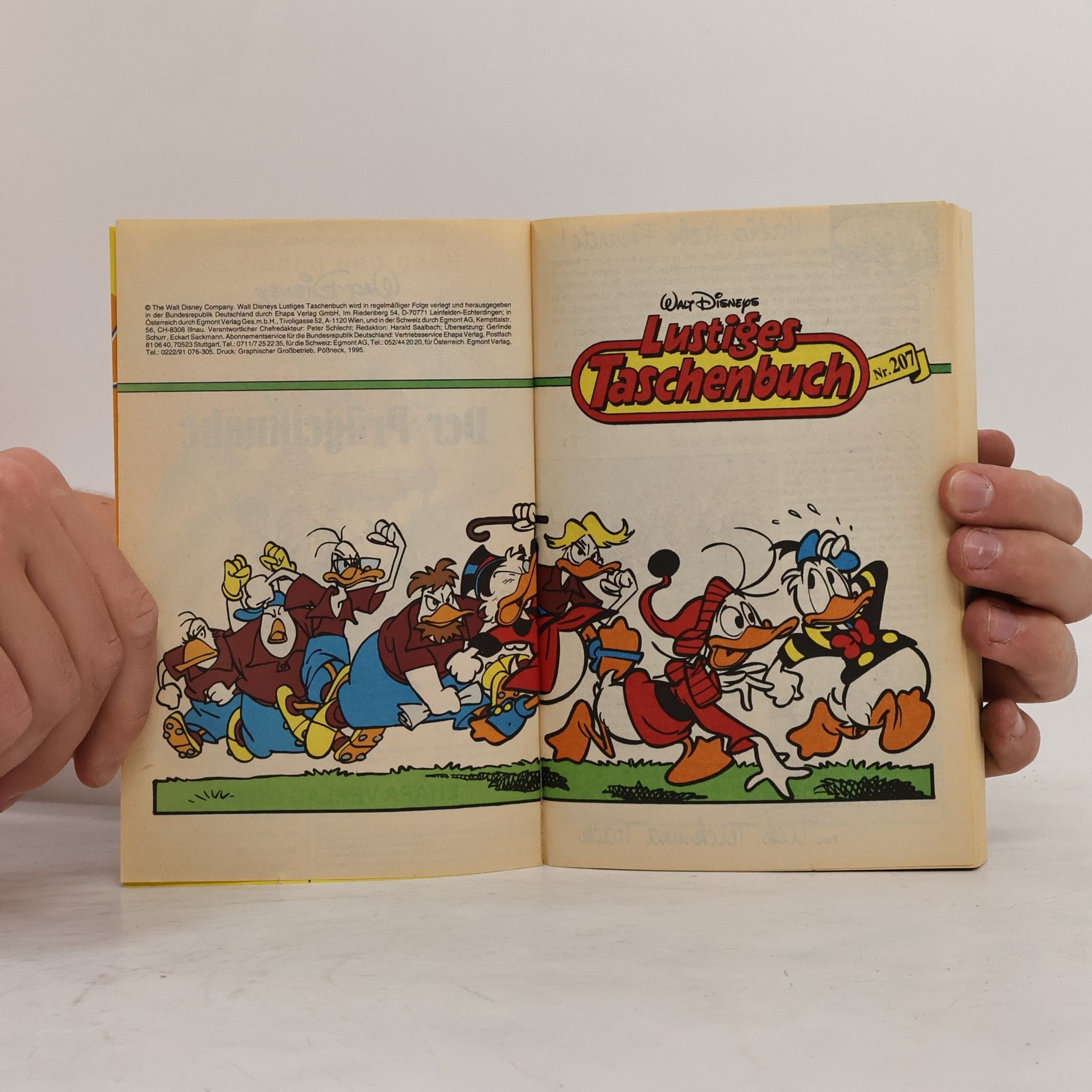 Walt Disney Lustiges Taschenbuch Nr. 207. Der Prügelknabe