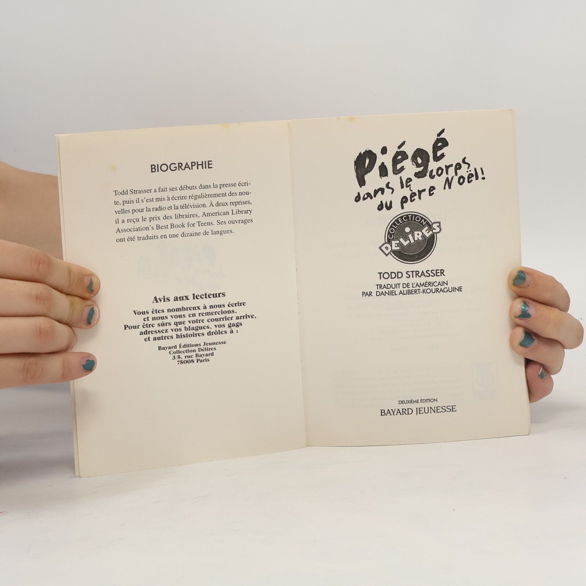 Todd Strasser Collection de Lires - 224: Piégé dans le corps du Père Noël ! - Nouvelle édition