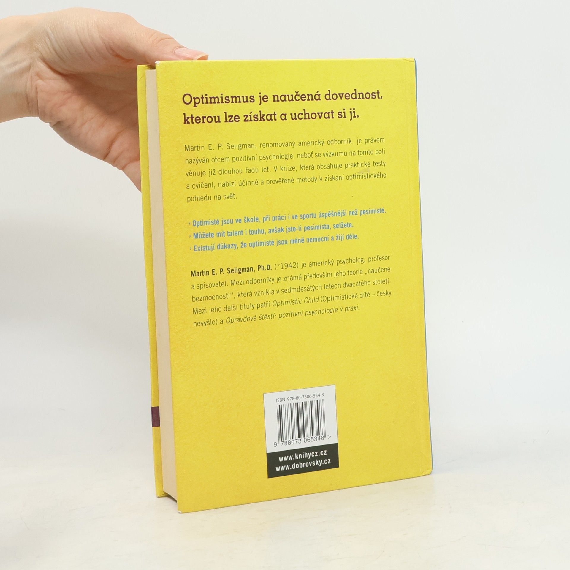 Martin E. P. Seligman Naučený optimismus