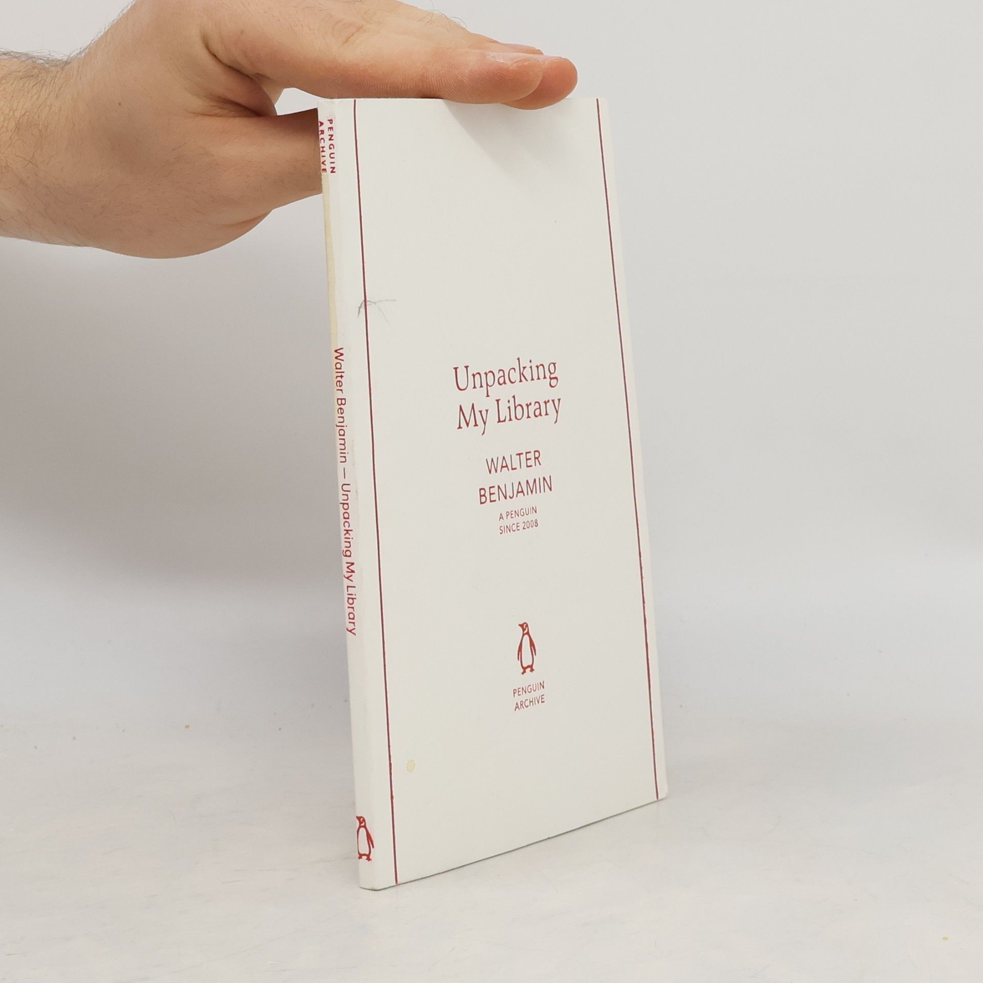 Walter Benjamin Penguin Archive: Unpacking My Library