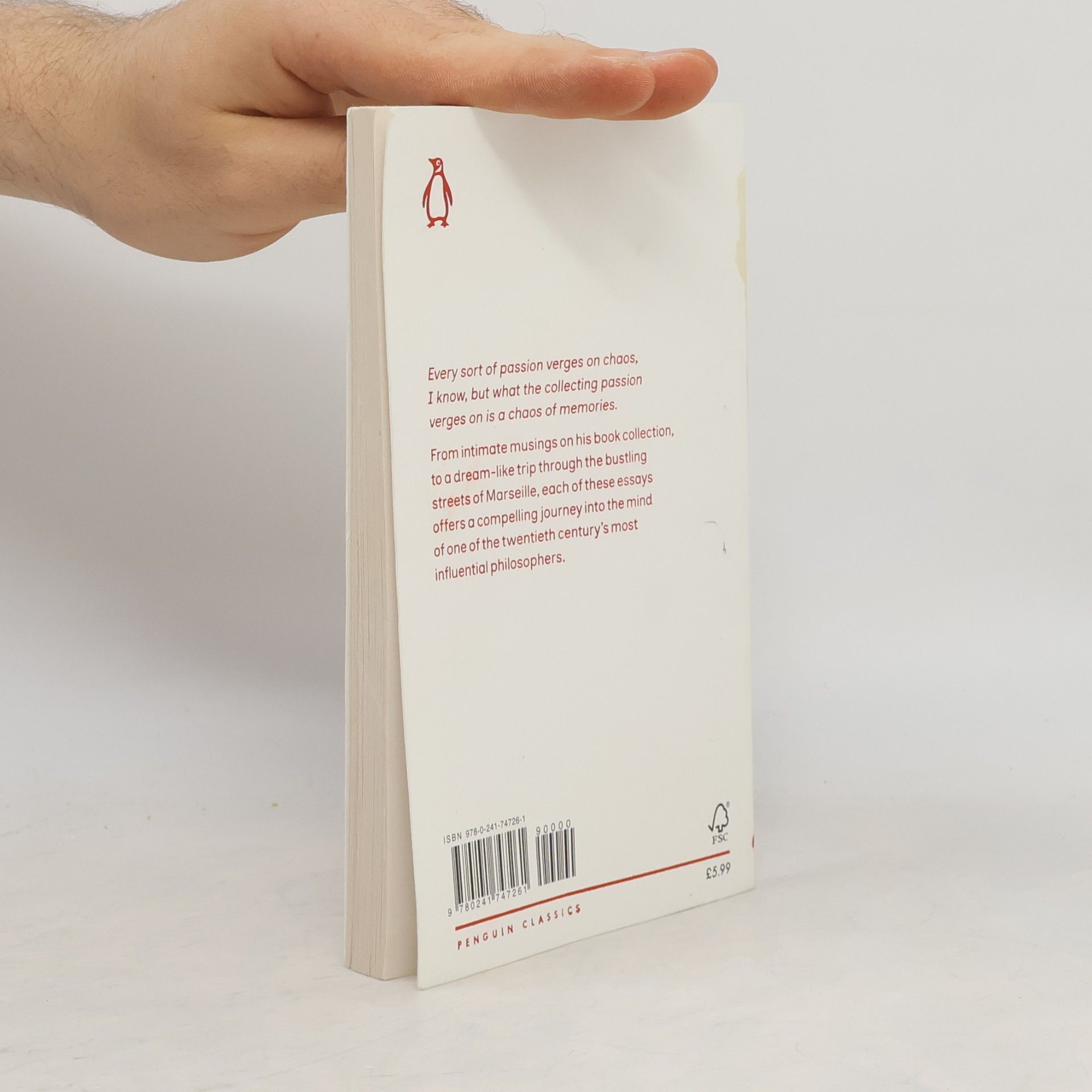 Walter Benjamin Penguin Archive: Unpacking My Library