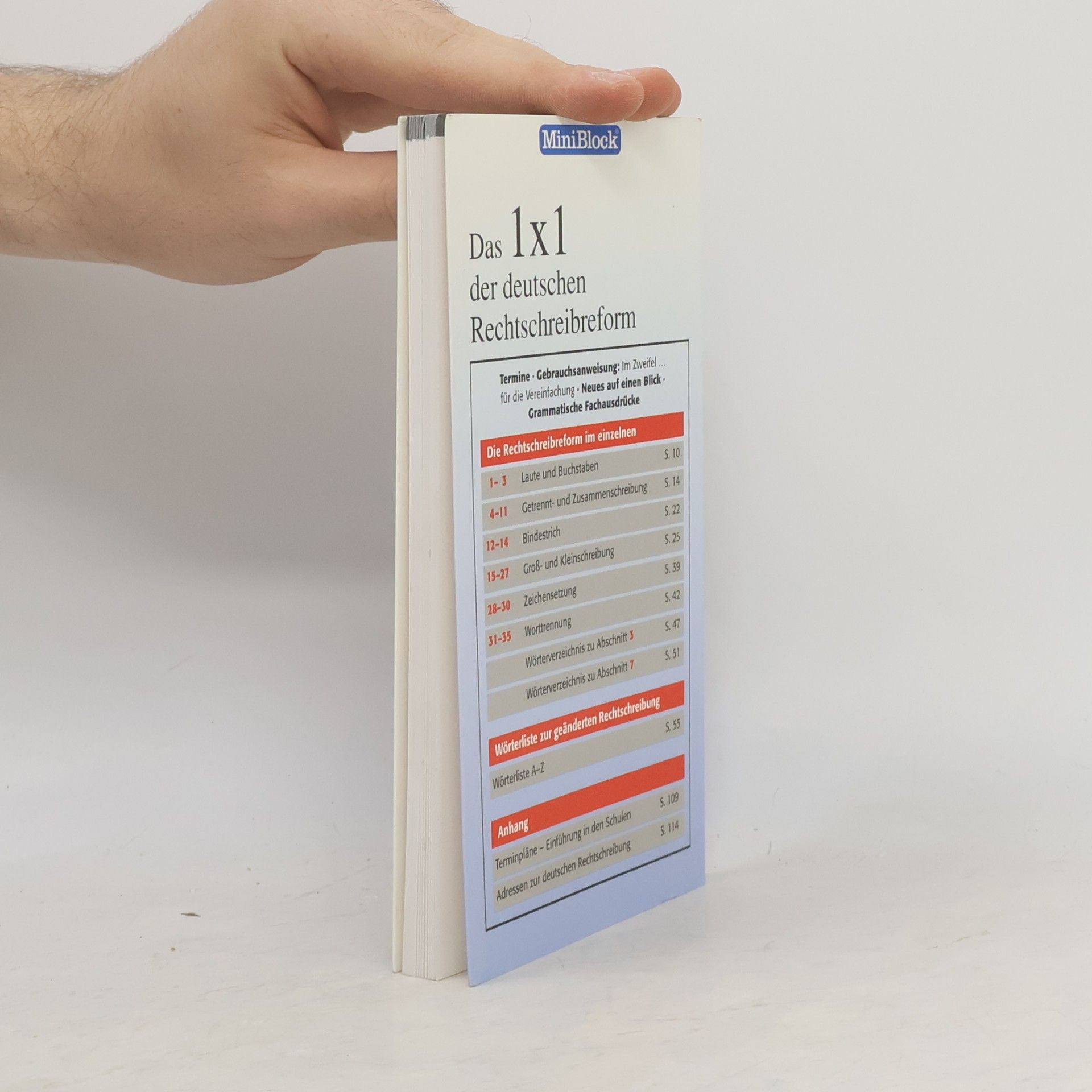Autorenkollektiv Das 1x1 der deutschen Rechtschreibreform