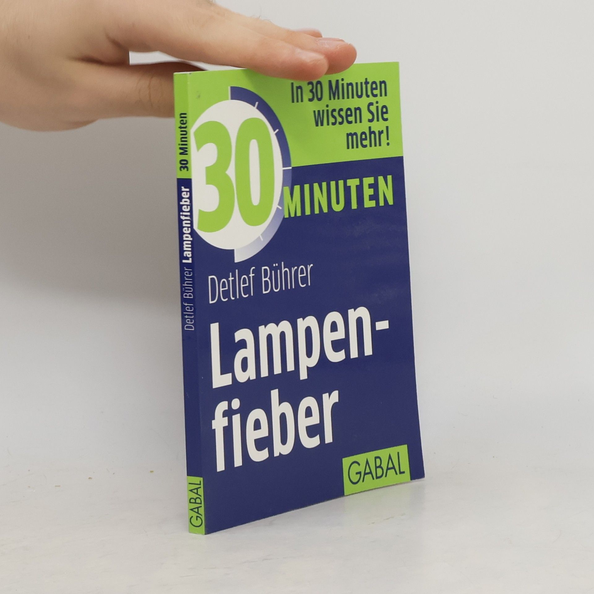 Detlef Bührer 30 Minuten Lampenfieber